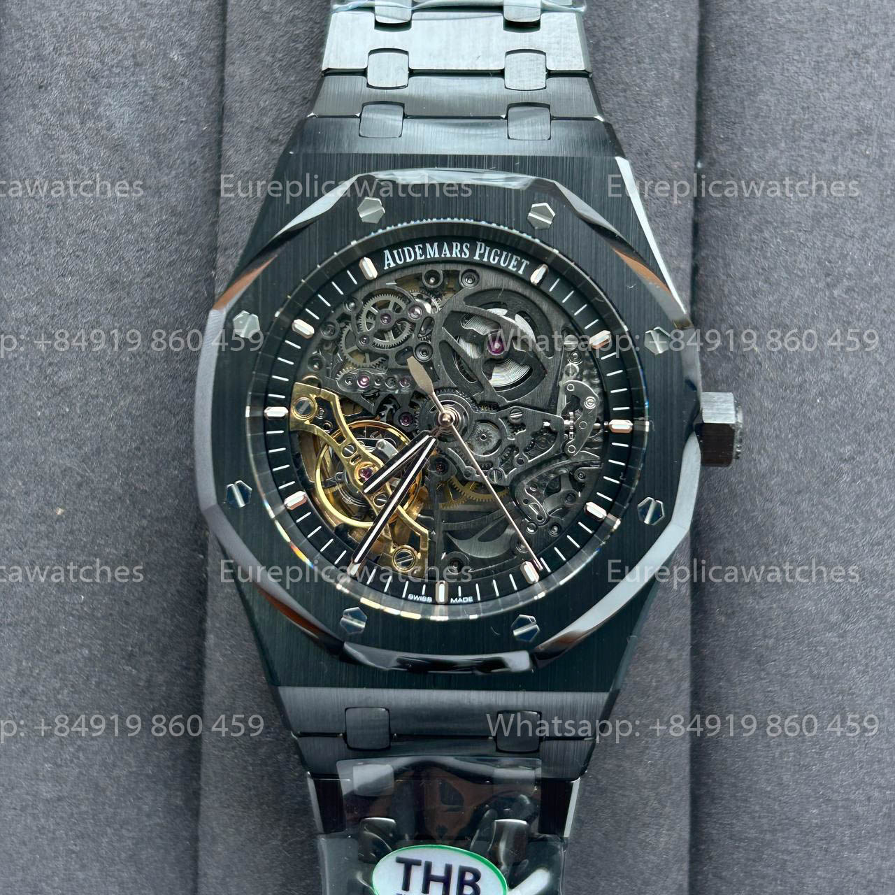 Audemars Piguet Royal Oak 15416 – Céramique noire intégrale, meilleure version 1:1, usine THB