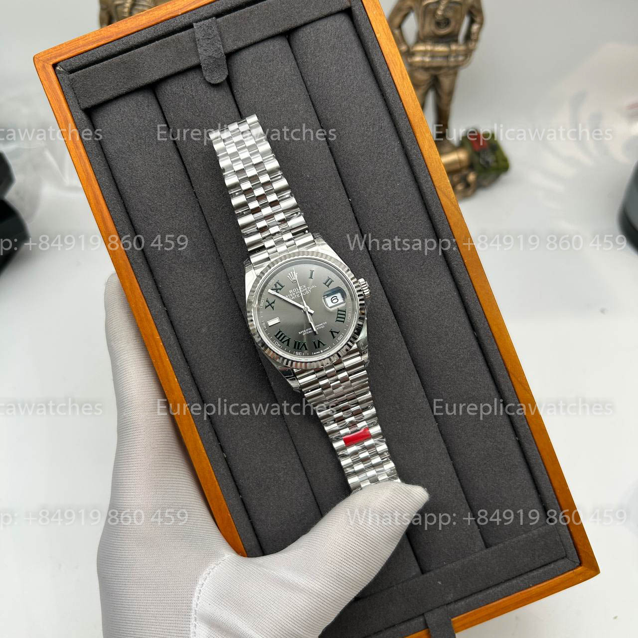 Rolex Datejust M126234-0045 36MM 1:1 Best Edition VS Factory Gray Dial