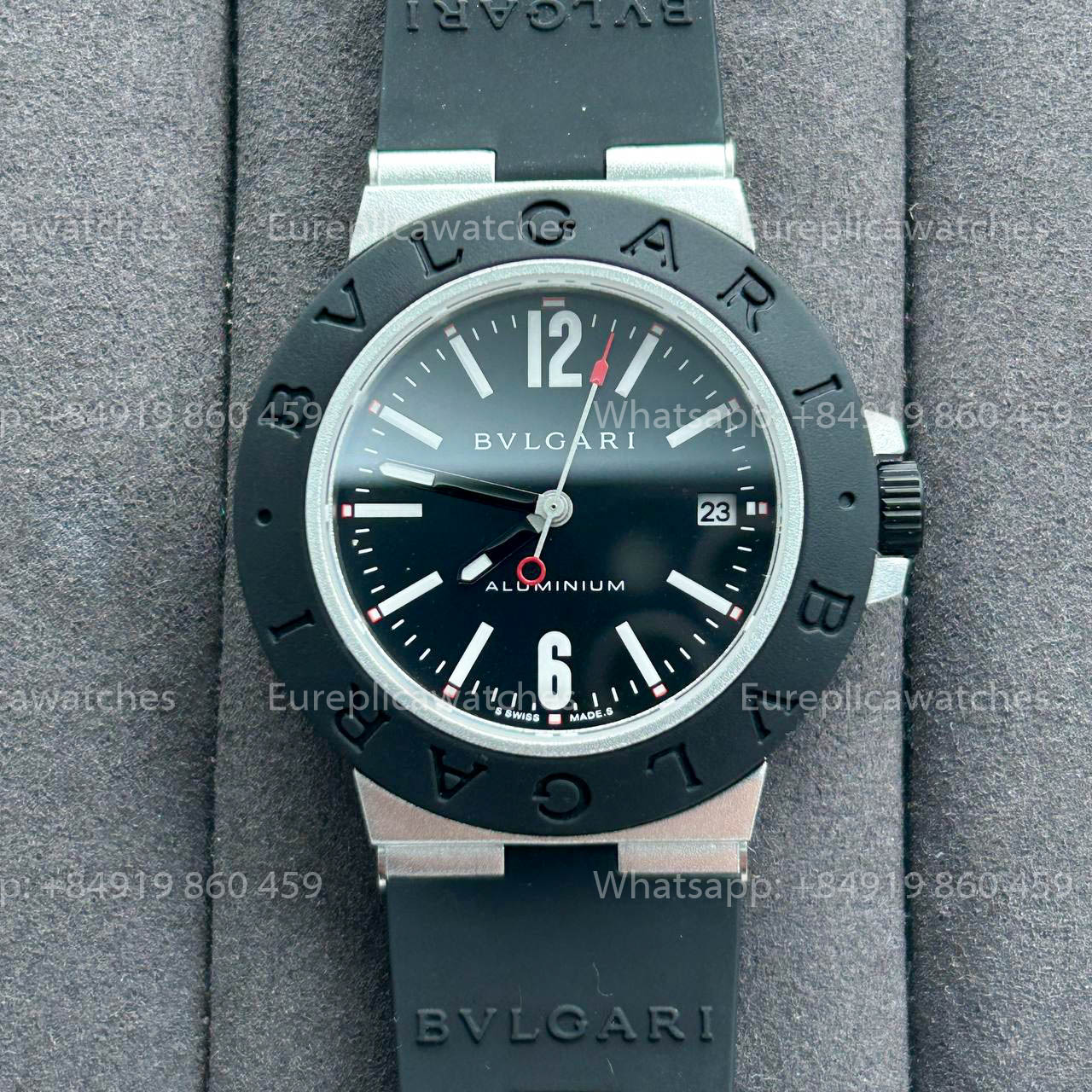 Bvlgari Aluminium 103445 1:1 Best Edition BV Factory Black Dial