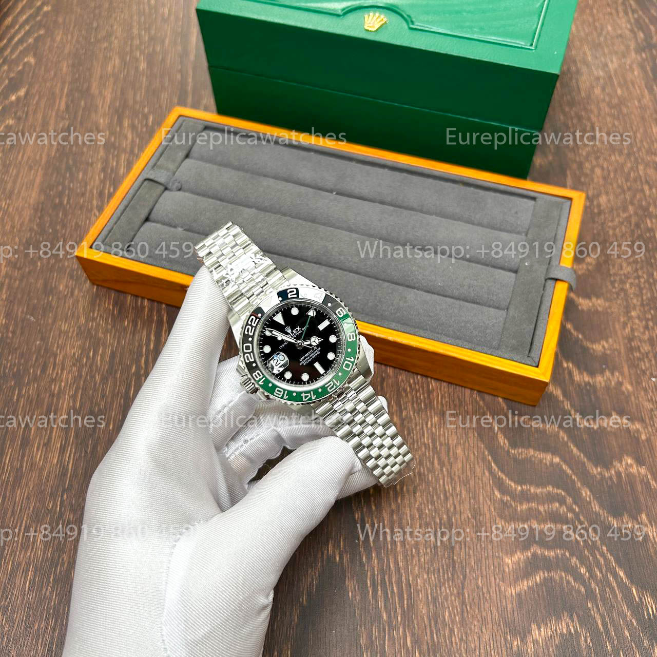 Rolex GMT Master II M126720vtnr-0002 « Sprite Bezel » Édition 1:1 Meilleure version VS usine