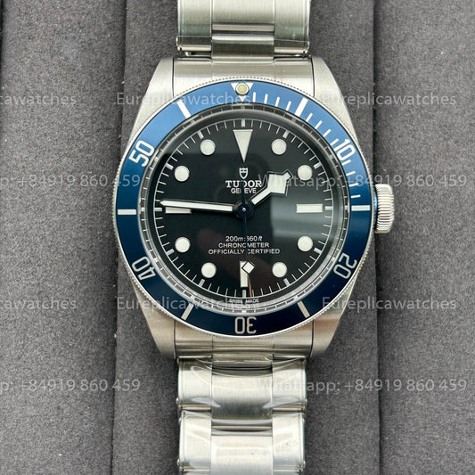 ZF Factory Tudor Heritage Black Bay M79230b-0002 1:1 Best Version Blue Bezel