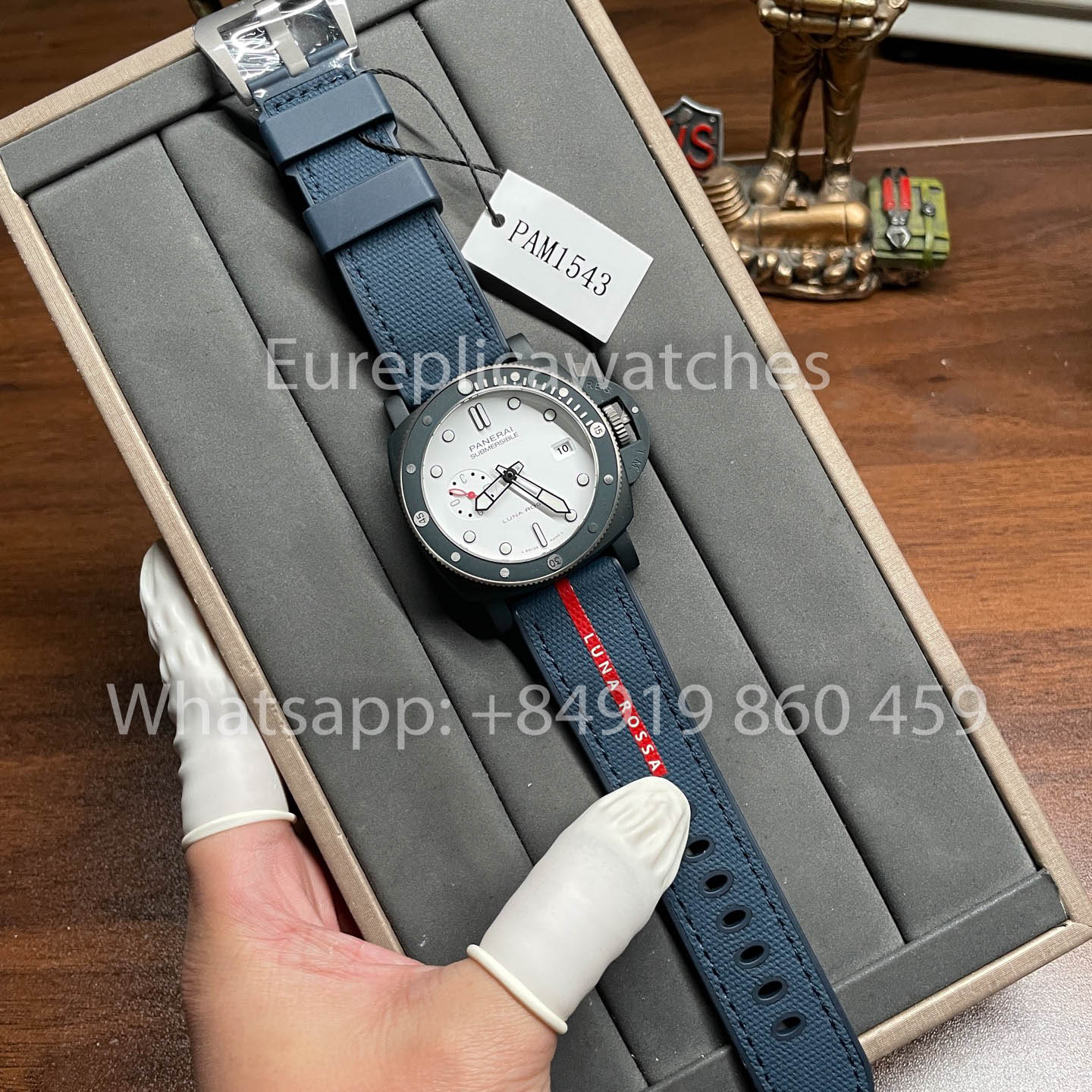 Panerai Submersible PAM 1543 QuarantaQuattro Luna Rossa 1:1 Meilleur Clone VS Usine