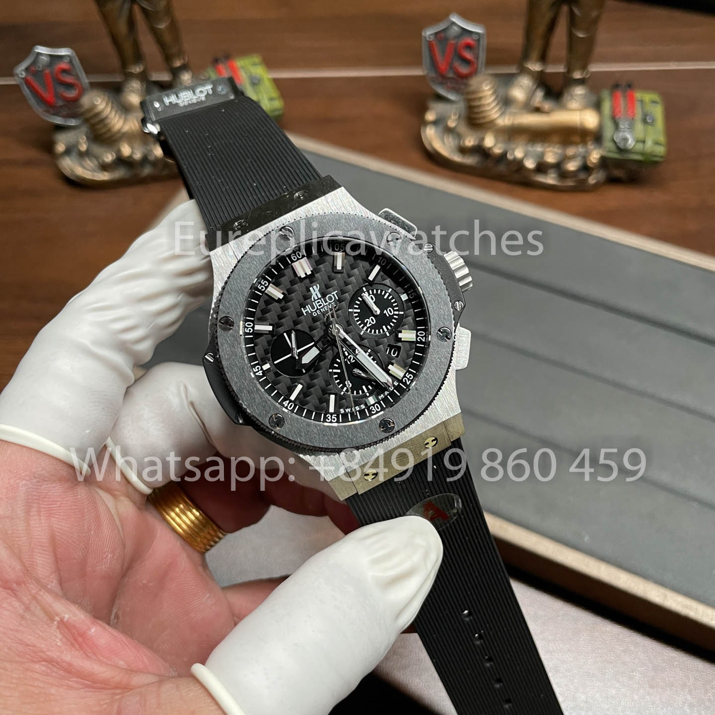 Hublot Big Bang Black Grid Dial – 44 mm 1:1 Meilleur clone HB Factory