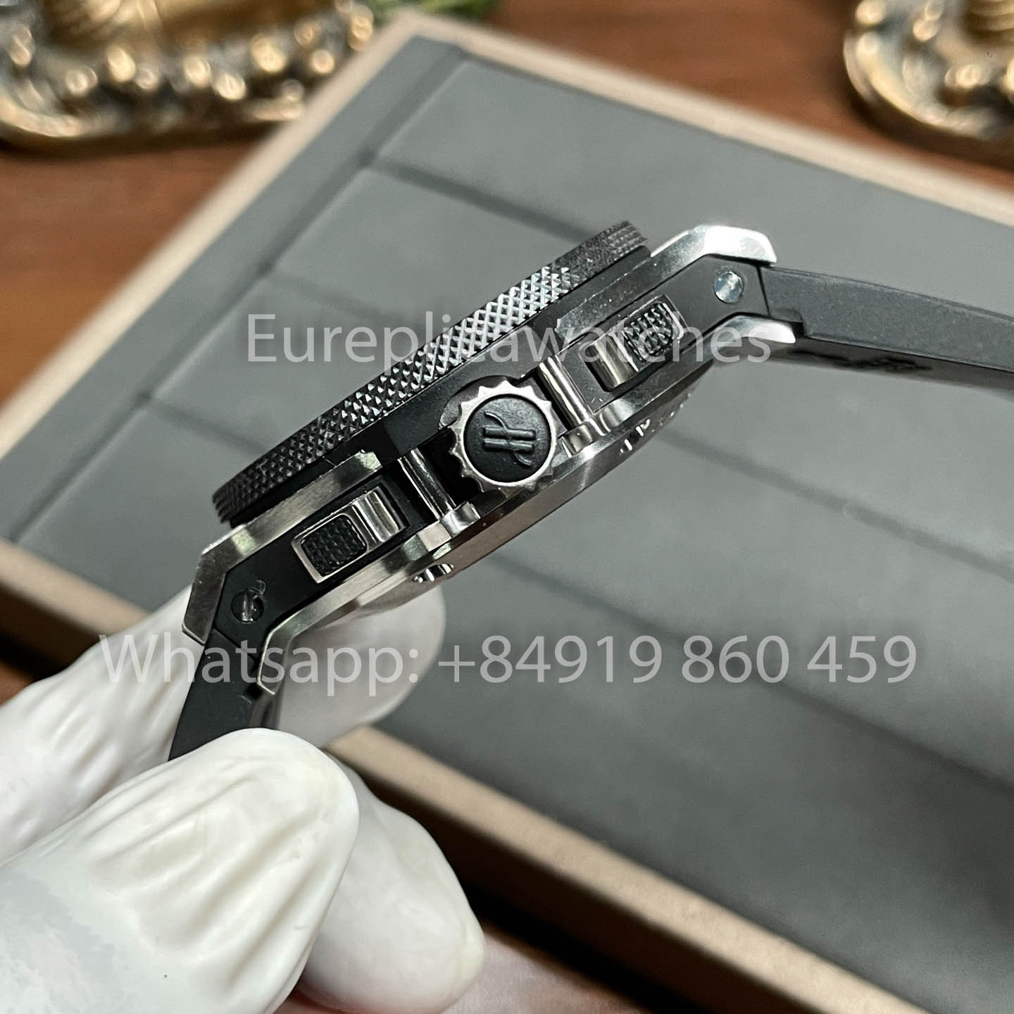 Hublot Big Bang Black Grid Dial – 44 mm 1:1 Meilleur clone HB Factory