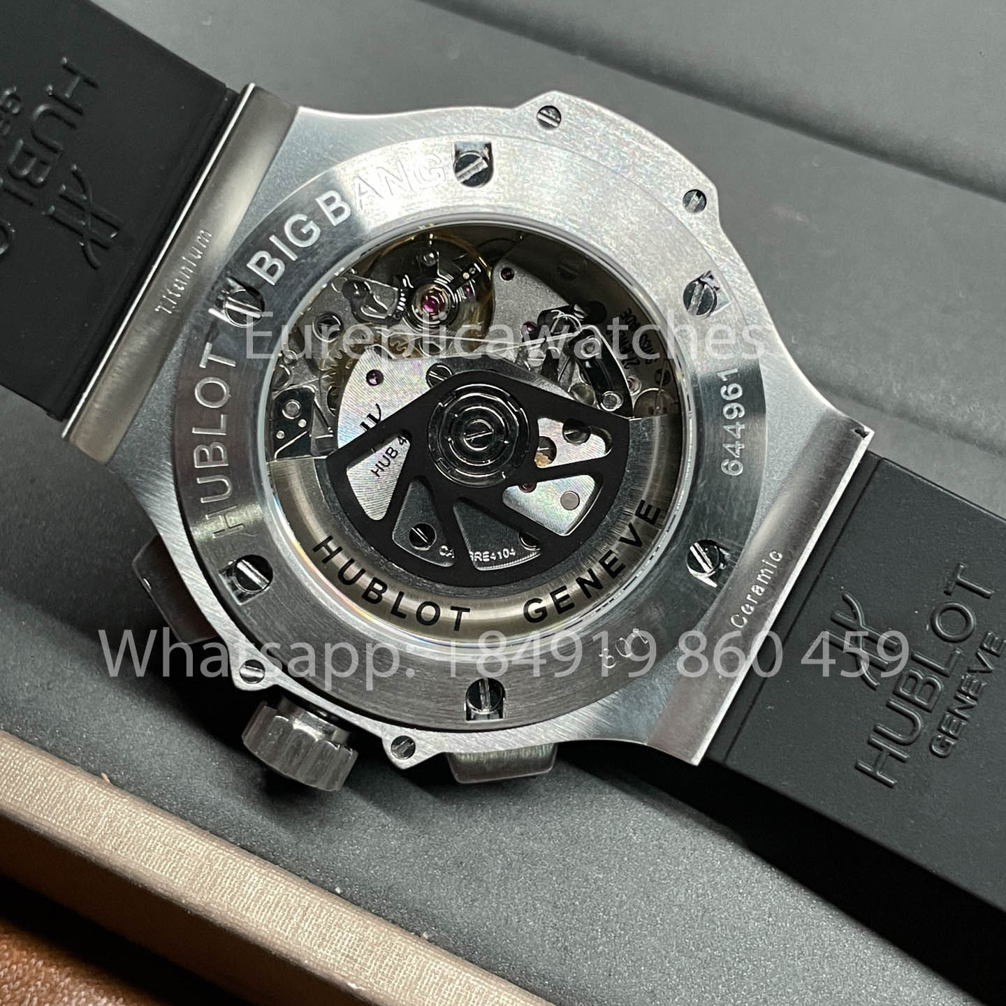 Hublot Big Bang Black Grid Dial – 44 mm 1:1 Meilleur clone HB Factory