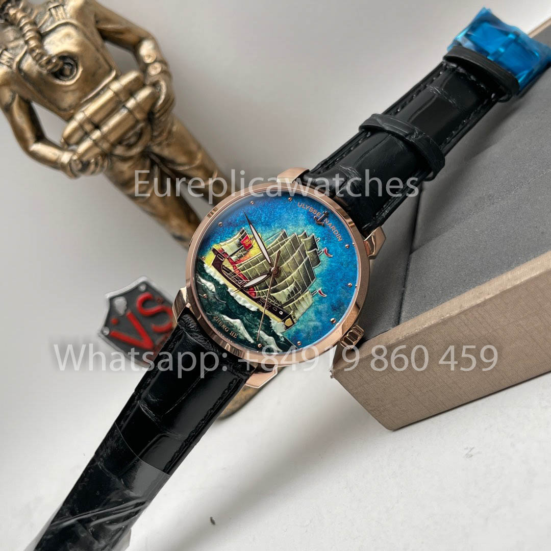 Ulysse Nardin 8152-111-2/ZHENGHE Classico 1:1 Bester Klon