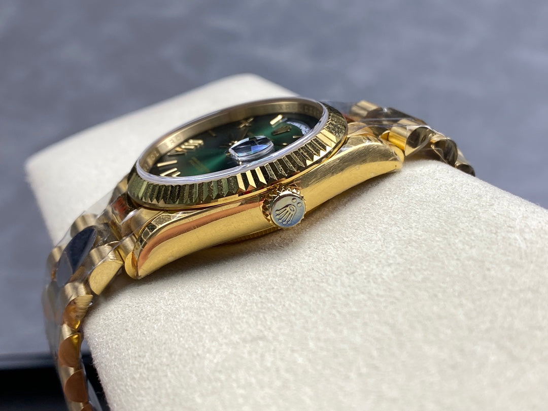 Rolex Day Date 128238-0118 Or jaune 1:1 Meilleur clone 8+ Version contrepoids d'usine