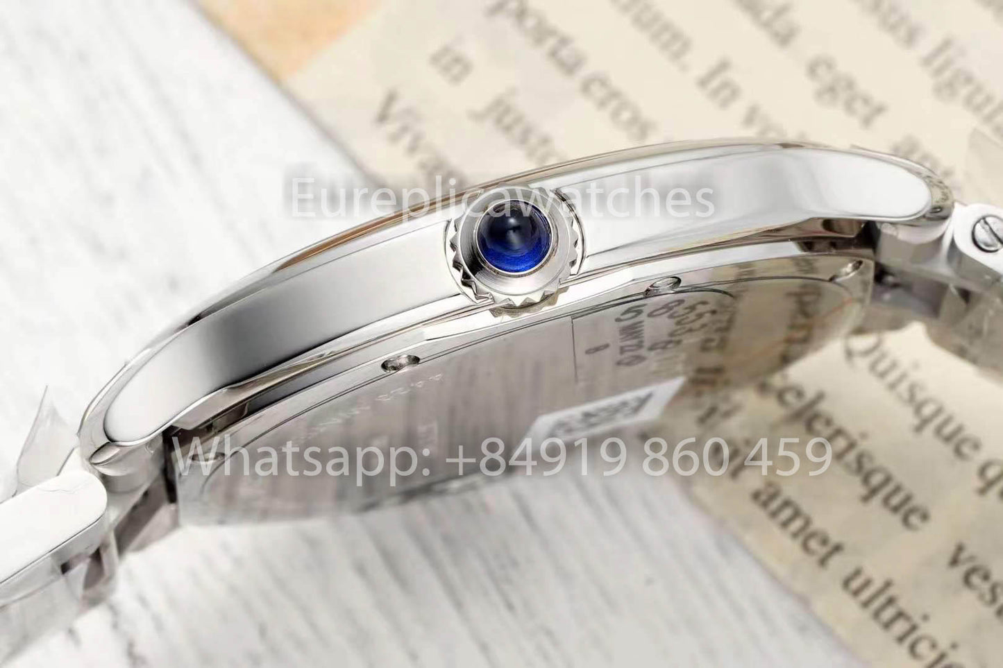 Cartier Ronde Must De Cartier 36 mm 1:1 Meilleur clone AF Factory Cadran rouge