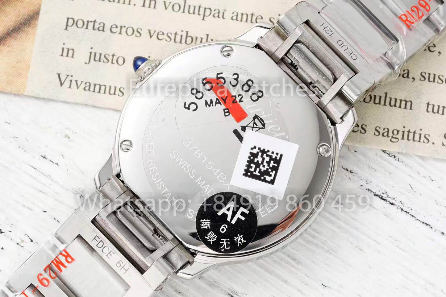 Cartier Ronde Must De Cartier 29 mm diamants personnalisés 1:1 Meilleur clone AF Factory Cadran vert