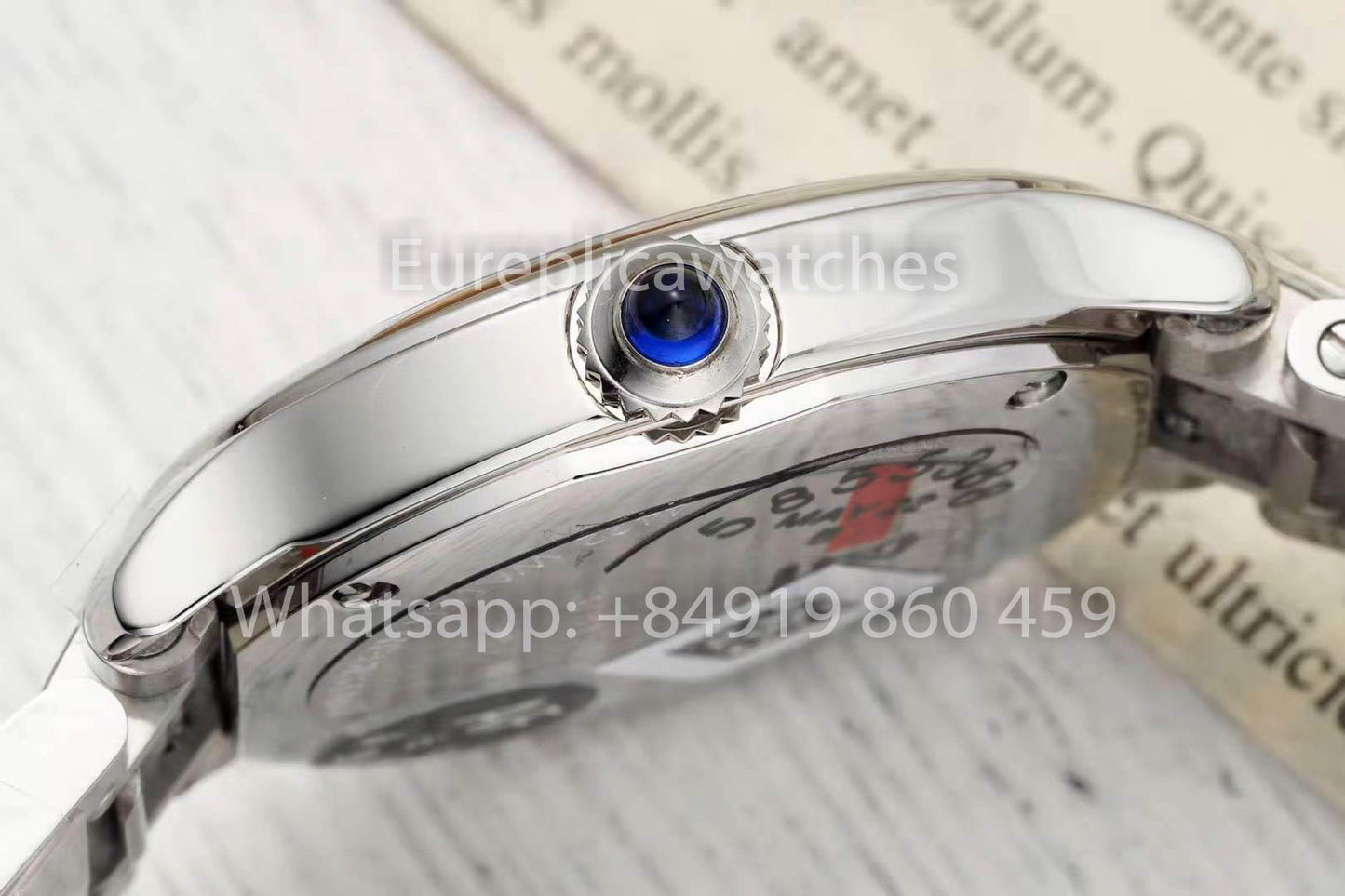 Cartier Ronde Must De Cartier 29mm 1:1 Best Clone AF Factory Blue Dial