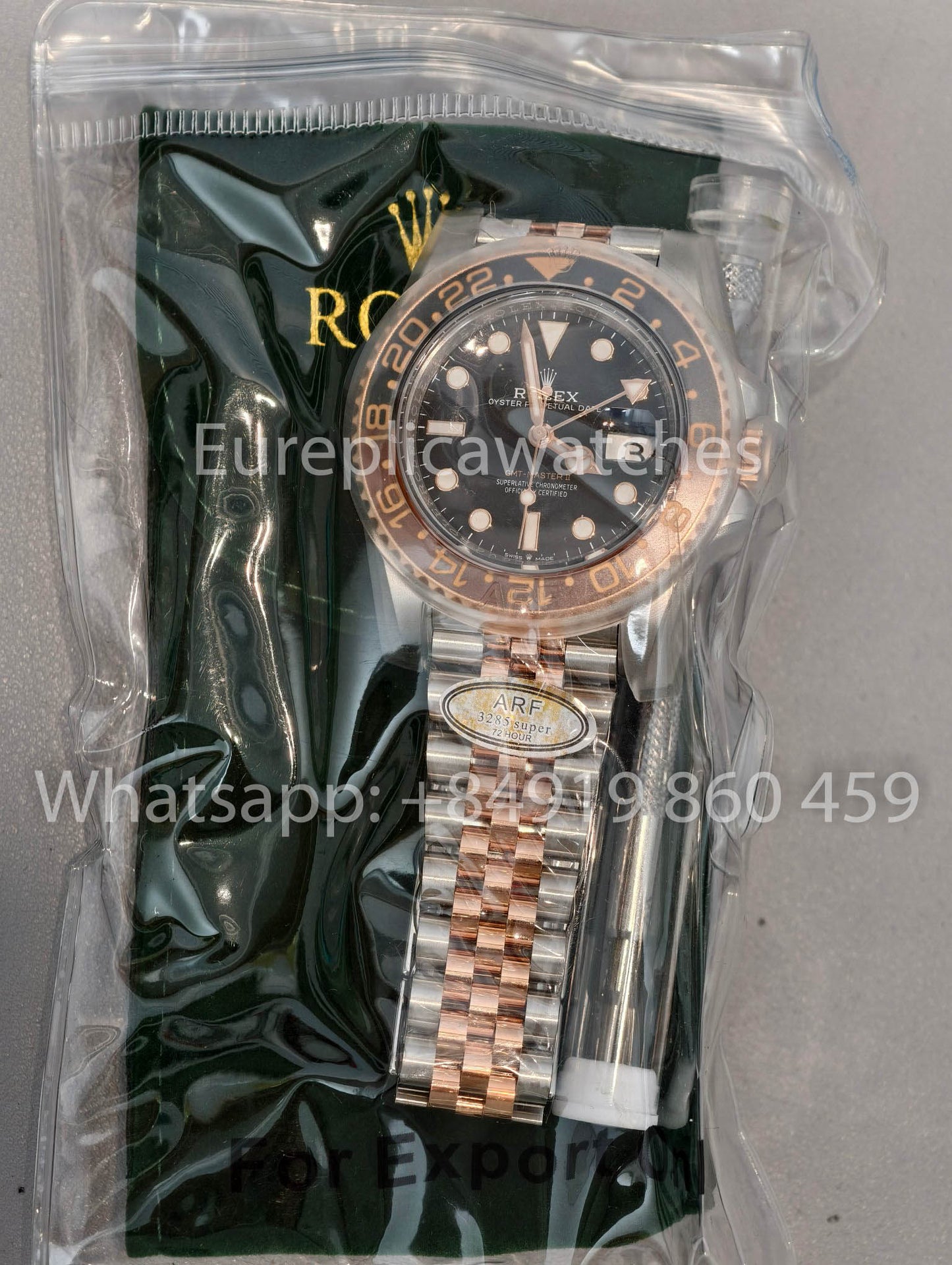 Rolex GMT Master II M126711chnr-0002 1:1 Bester Klon Jubilee Strap ARF Factory