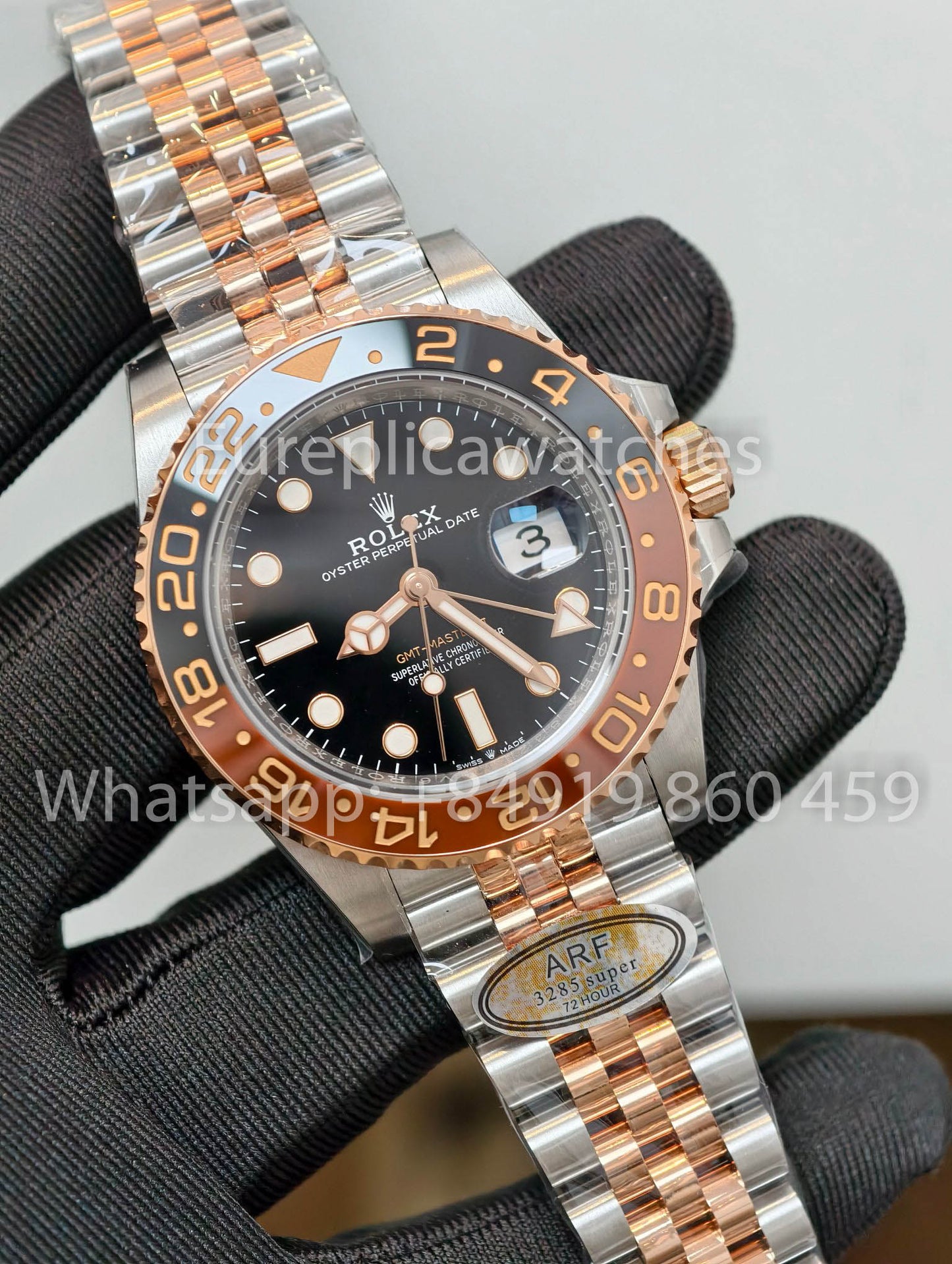 Rolex GMT Master II M126711chnr-0002 1:1 Bester Klon Jubilee Strap ARF Factory