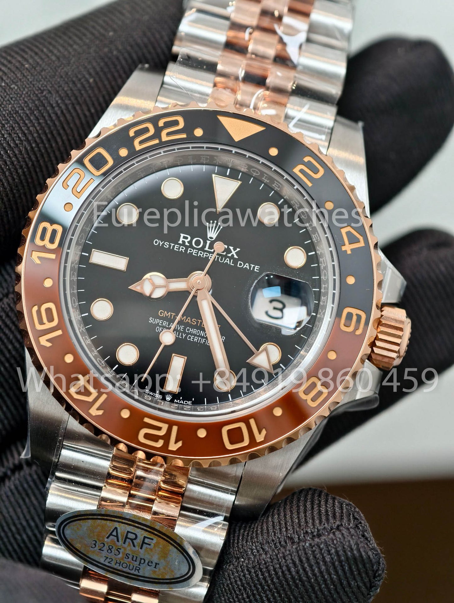 Rolex GMT Master II M126711chnr-0002 1:1 Bester Klon Jubilee Strap ARF Factory