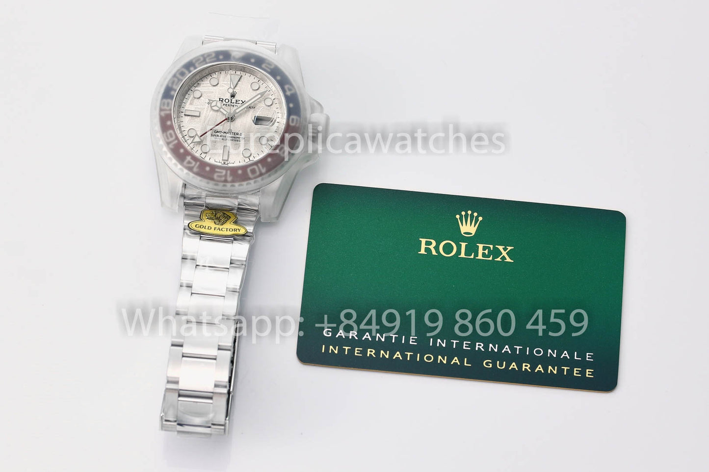 Rolex GMT Master II M126719blro-0002 1:1 Bester Klon Gold Factory Meteorite Dial V3 Ultimate