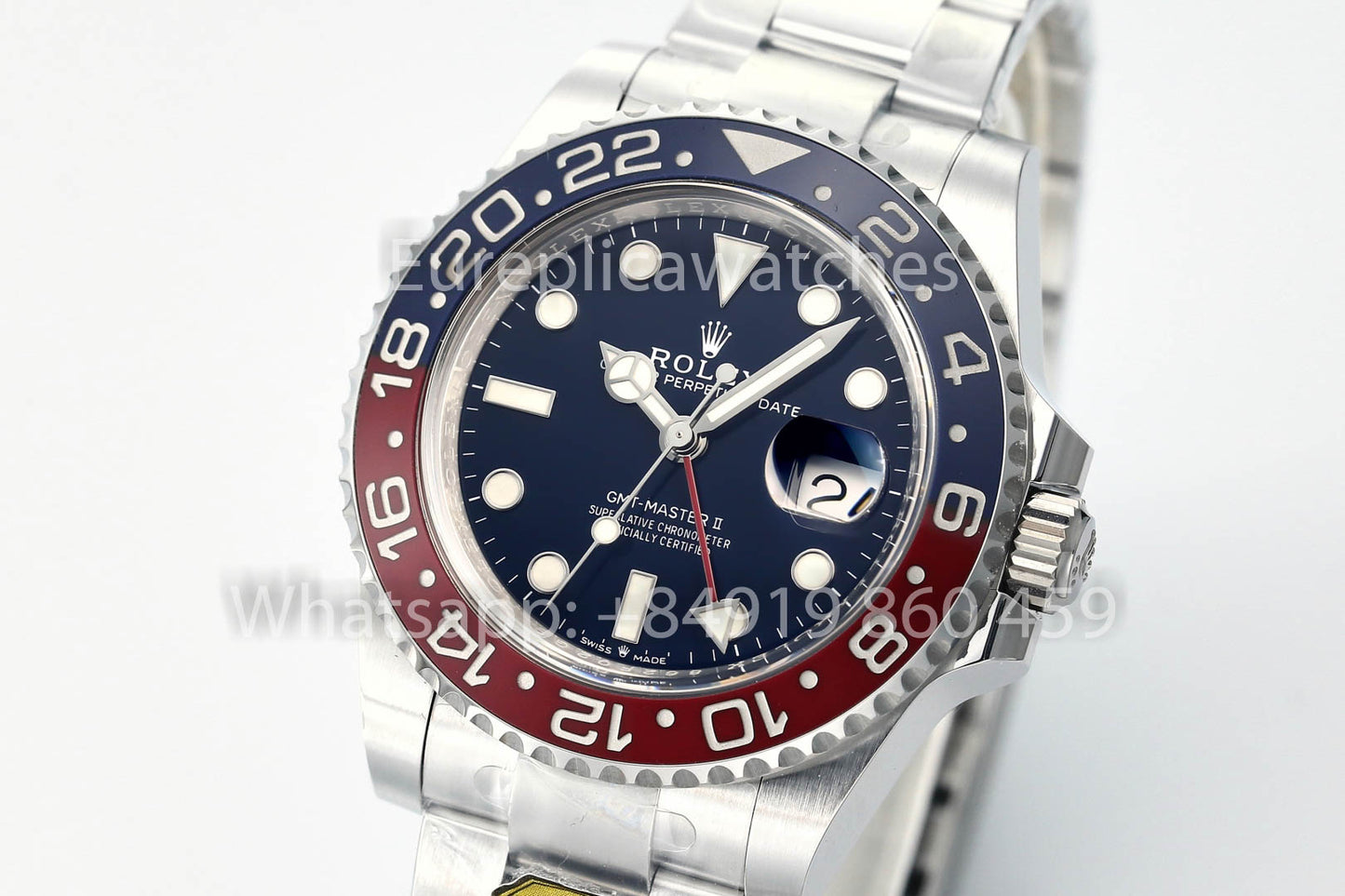 Rolex GMT Master II M126719blro-0003 1:1 Bester Klon Gold Factory Blaues Zifferblatt V3 Ultimate