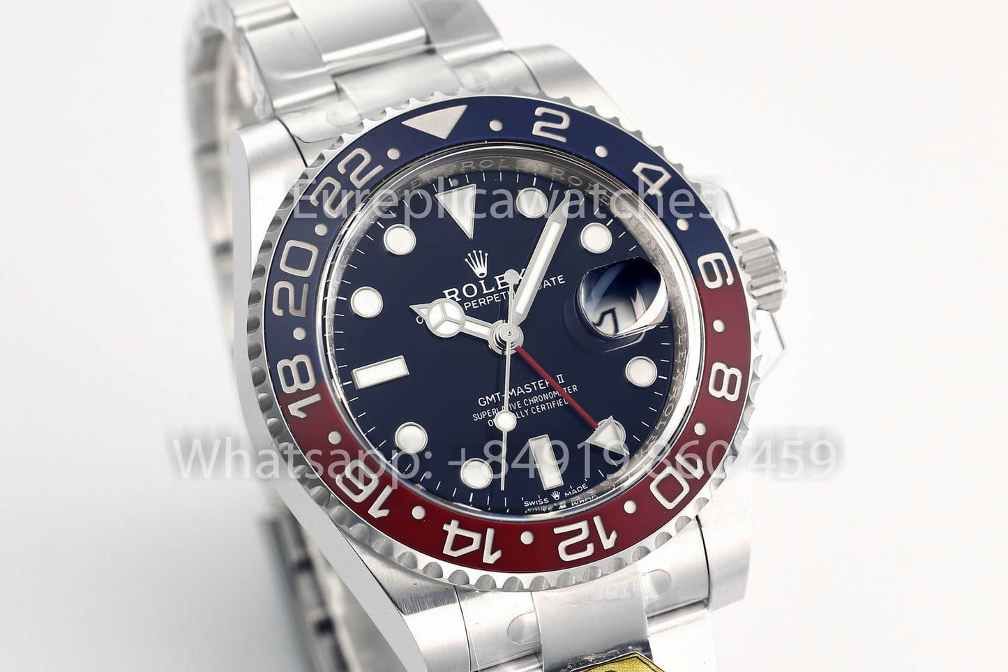 Rolex GMT Master II M126719blro-0003 1:1 Bester Klon Gold Factory Blaues Zifferblatt V3 Ultimate