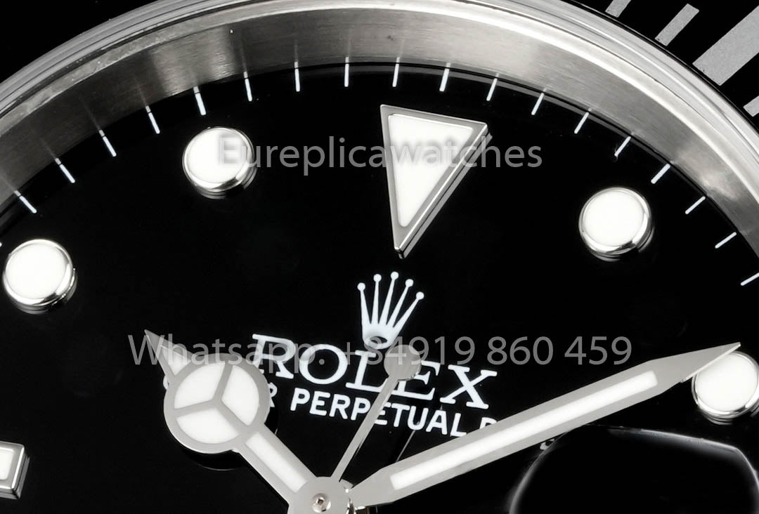 Rolex Submariner 16610 Series TM Factory 1:1 Meilleur clone Lunette noire Bague intérieure sans texte