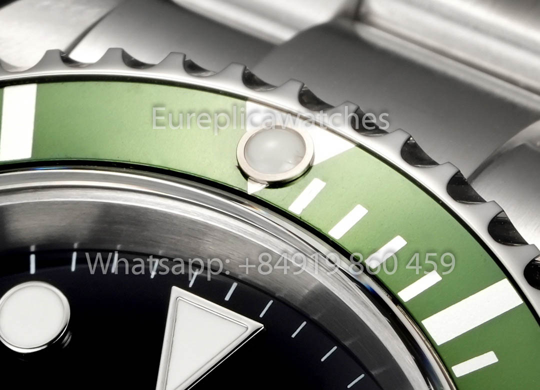 Rolex Submariner 16610 Series TM Factory 1:1 Meilleur clone Lunette verte Bague intérieure sans texte
