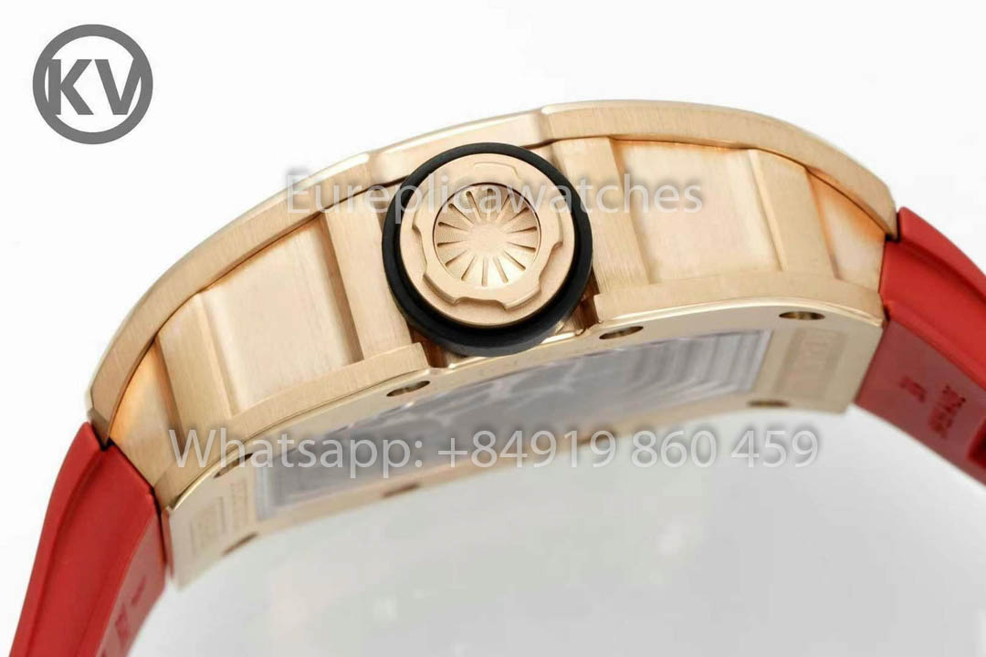 Richard Mille RM035 Toro Americas Edition Roségold und orangefarbenes Armband 1:1 Bester Klon KV Factory