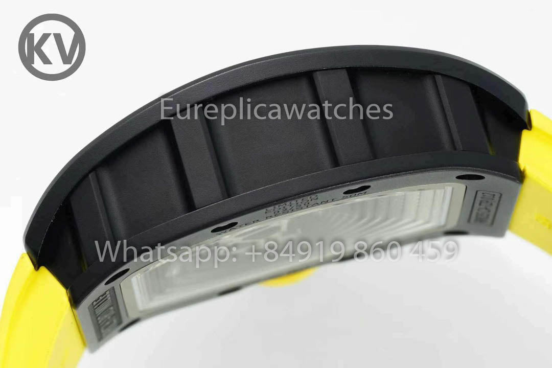 Richard Mille RM035 Toro Americas Edition 1:1 Bester Klon KV Factory Gelbes Armband