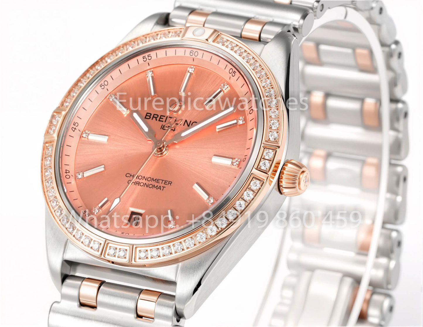 Breitling Chronomat 36 NON PORTÉE 2022 A10380591L1A1 Série 1:1 Super Clone BLS Factory Diamants roses