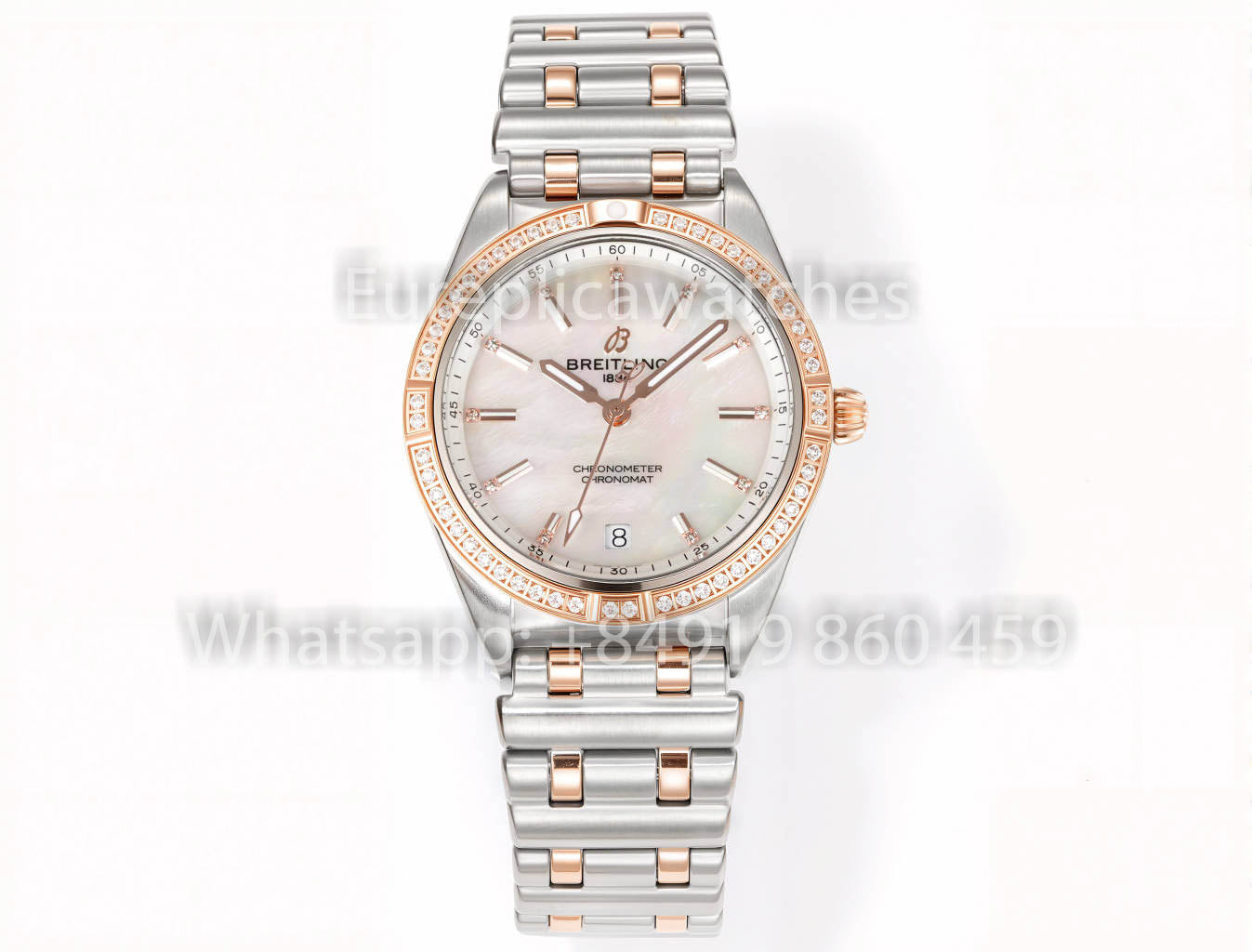 Breitling Chronomat 36 NON PORTÉE 2022 A10380591L1A1 Série 1:1 Super Clone BLS Factory Cadran Nacre