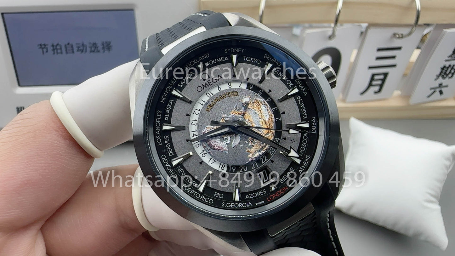 Omega Seamaster 220.92.43.22.99.001 Aqua-Terra Worldtimer 1:1 Best Version VS Factory