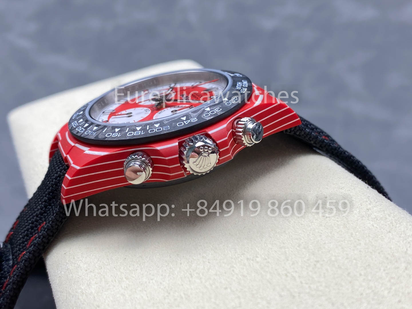 Rolex Daytona Diw KAKHA KALADZE Rouge Carbone Diw Factory 1:1 Super Clone