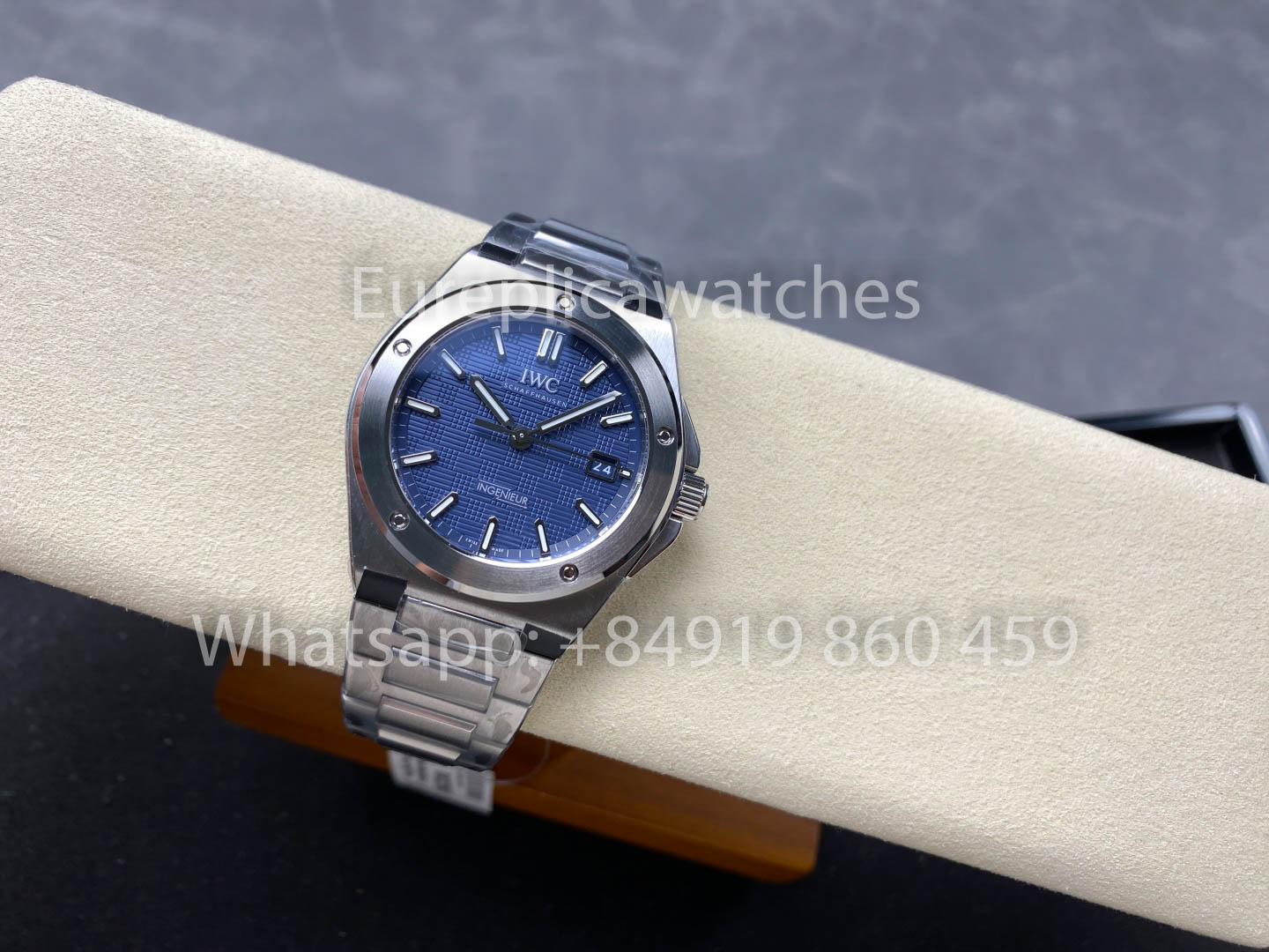 IWC Ingenieur Automatic IW328907 Uhr 40mm 1:1 Bester Klon V7 Factory Blaues Zifferblatt