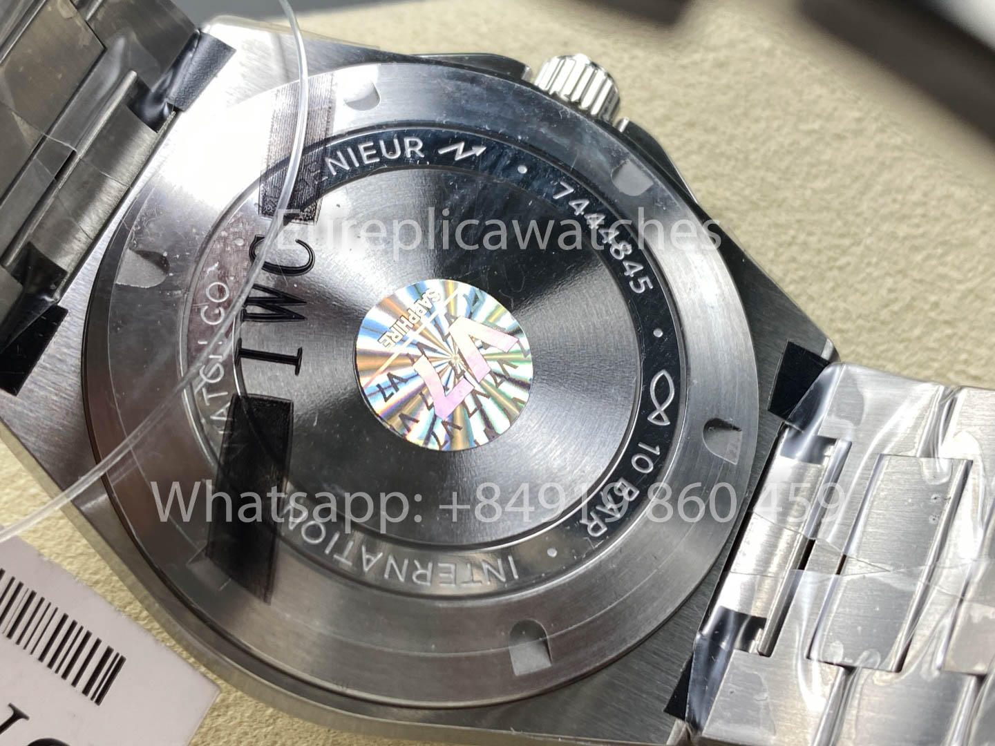 IWC Ingenieur Automatic IW328907 Uhr 40mm 1:1 Bester Klon V7 Factory Blaues Zifferblatt