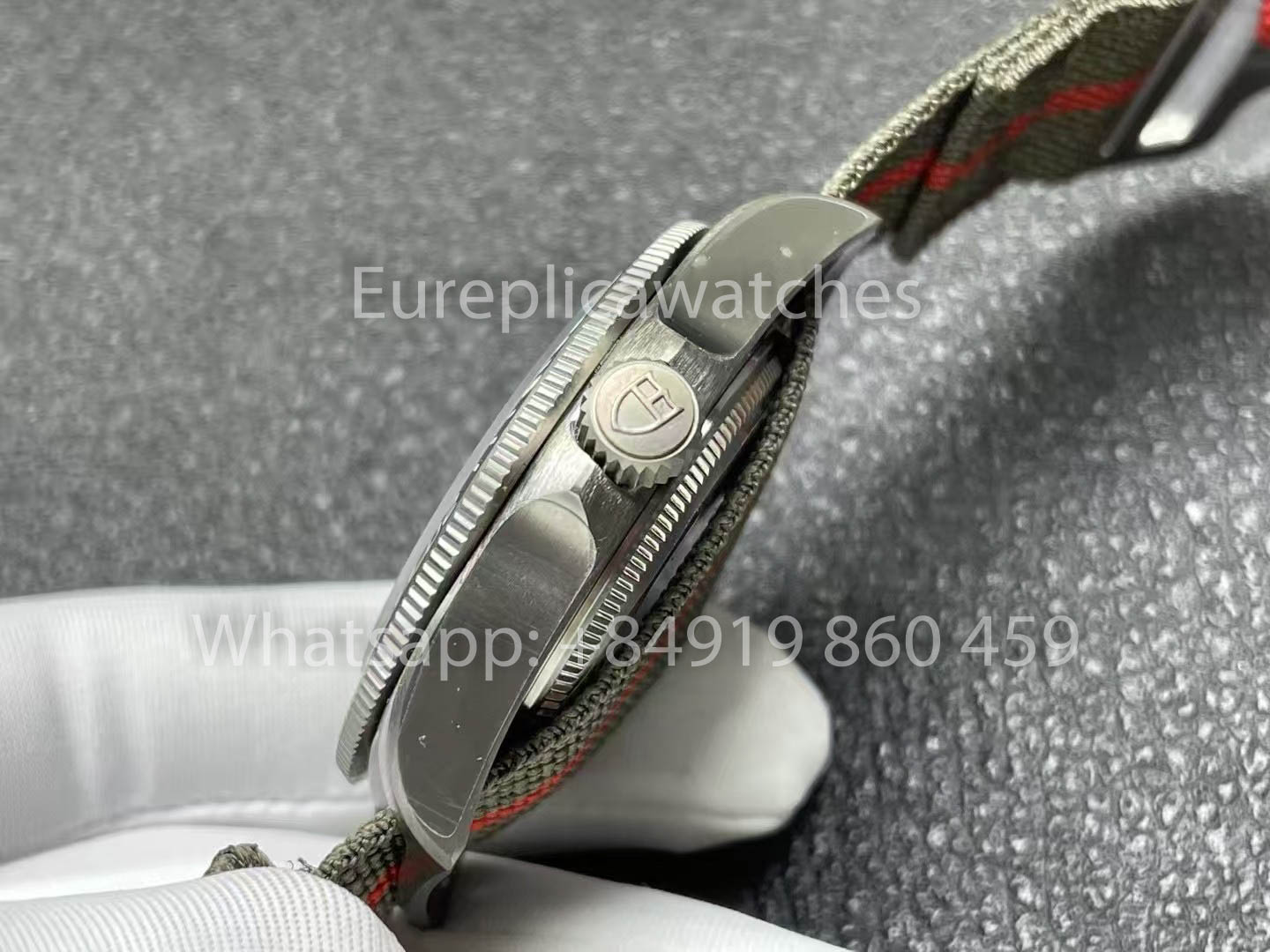 Tudor Pelagos FXD GMT Titanium 5602 M+, réplique 1:1, bracelet en nylon noir