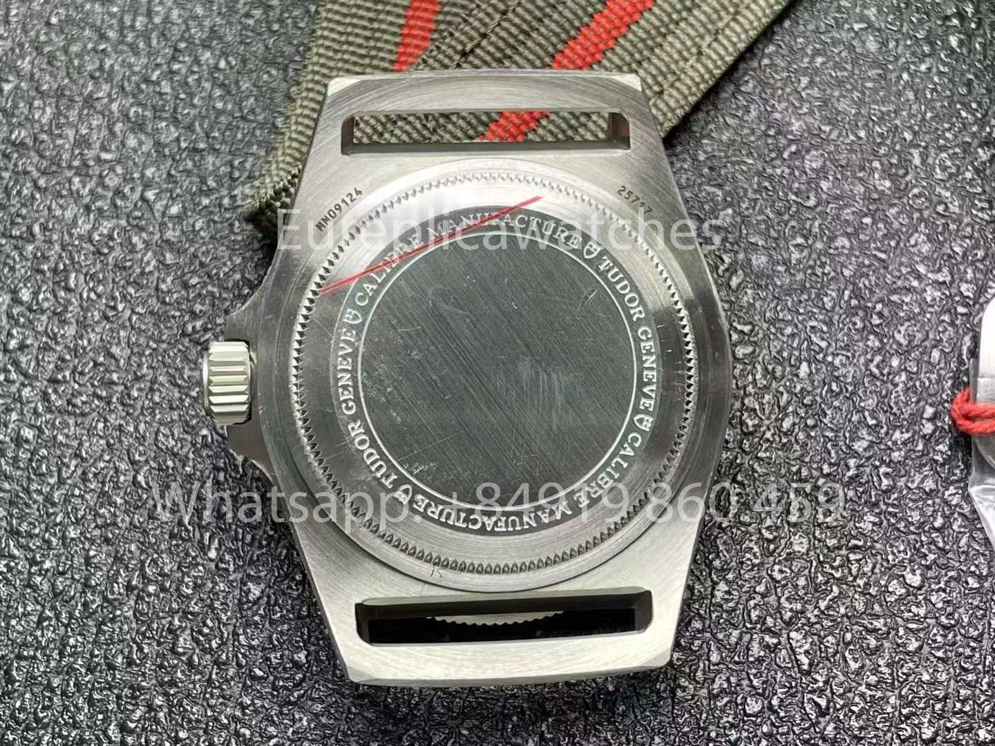 Tudor Pelagos FXD GMT Titanium 5602 M+, réplique 1:1, bracelet en nylon noir