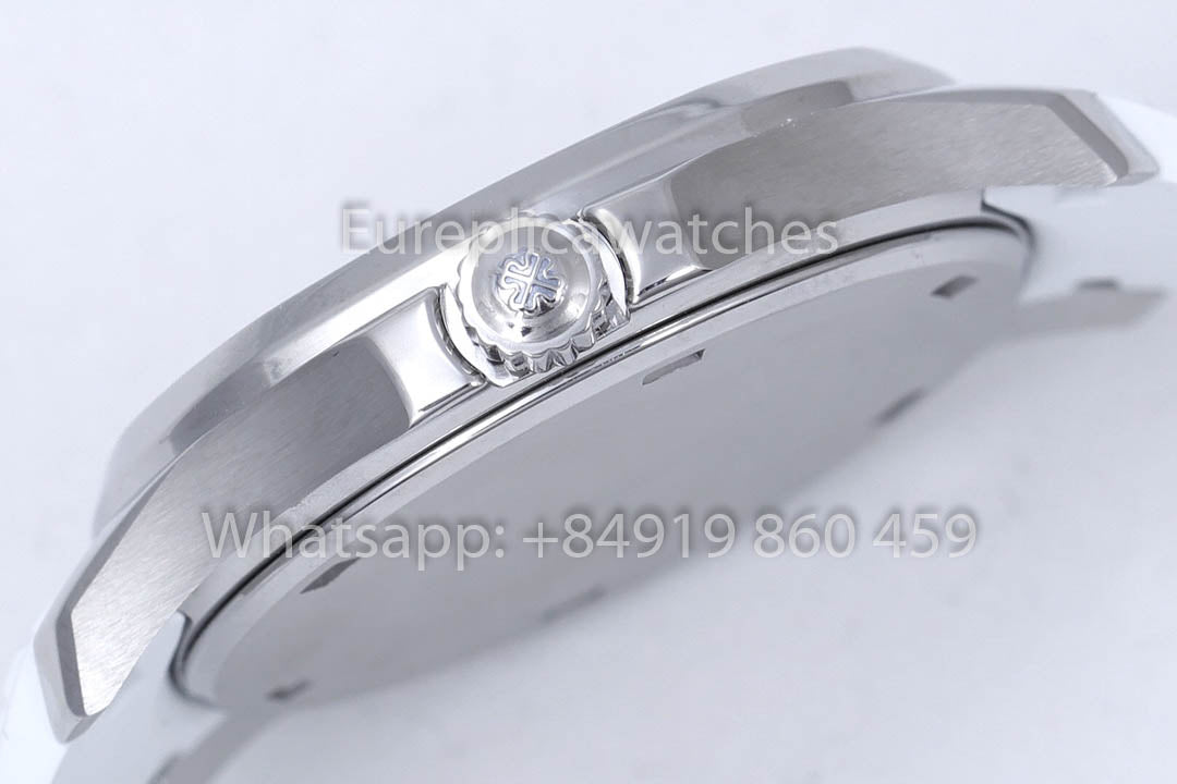 Patek Philippe Aquanaut 5267/200A-010 Weißes Zifferblatt 1:1 Beste Version ZF Factory