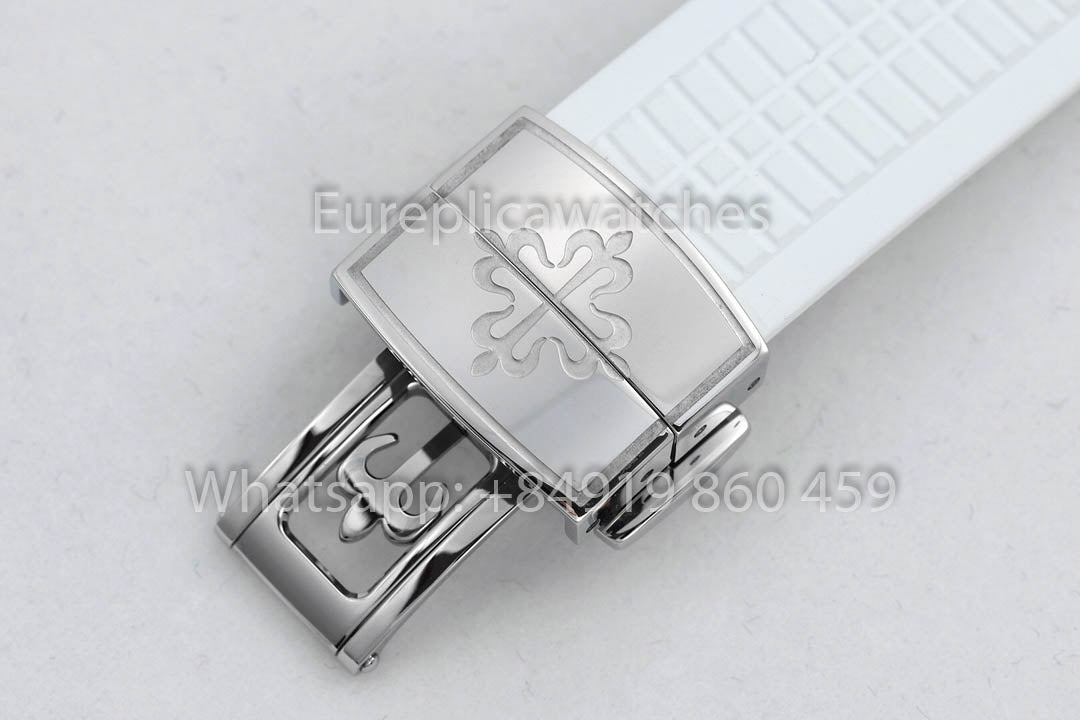 Patek Philippe Aquanaut 5267/200A-010 Weißes Zifferblatt 1:1 Beste Version ZF Factory