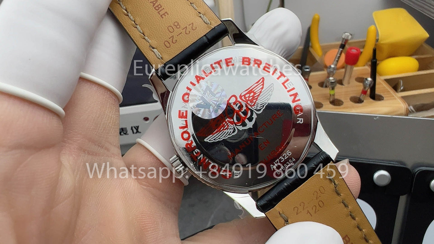 Breitling Navitimer 1 A17326241B1P1 1:1 Beste Version V7 Fabriklederarmband