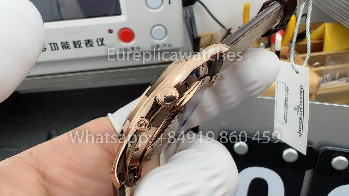 Audemars Piguet Royal Oak 15510ST de l'usine APS 1:1 Meilleure version Cadran noir Bracelet en cuir