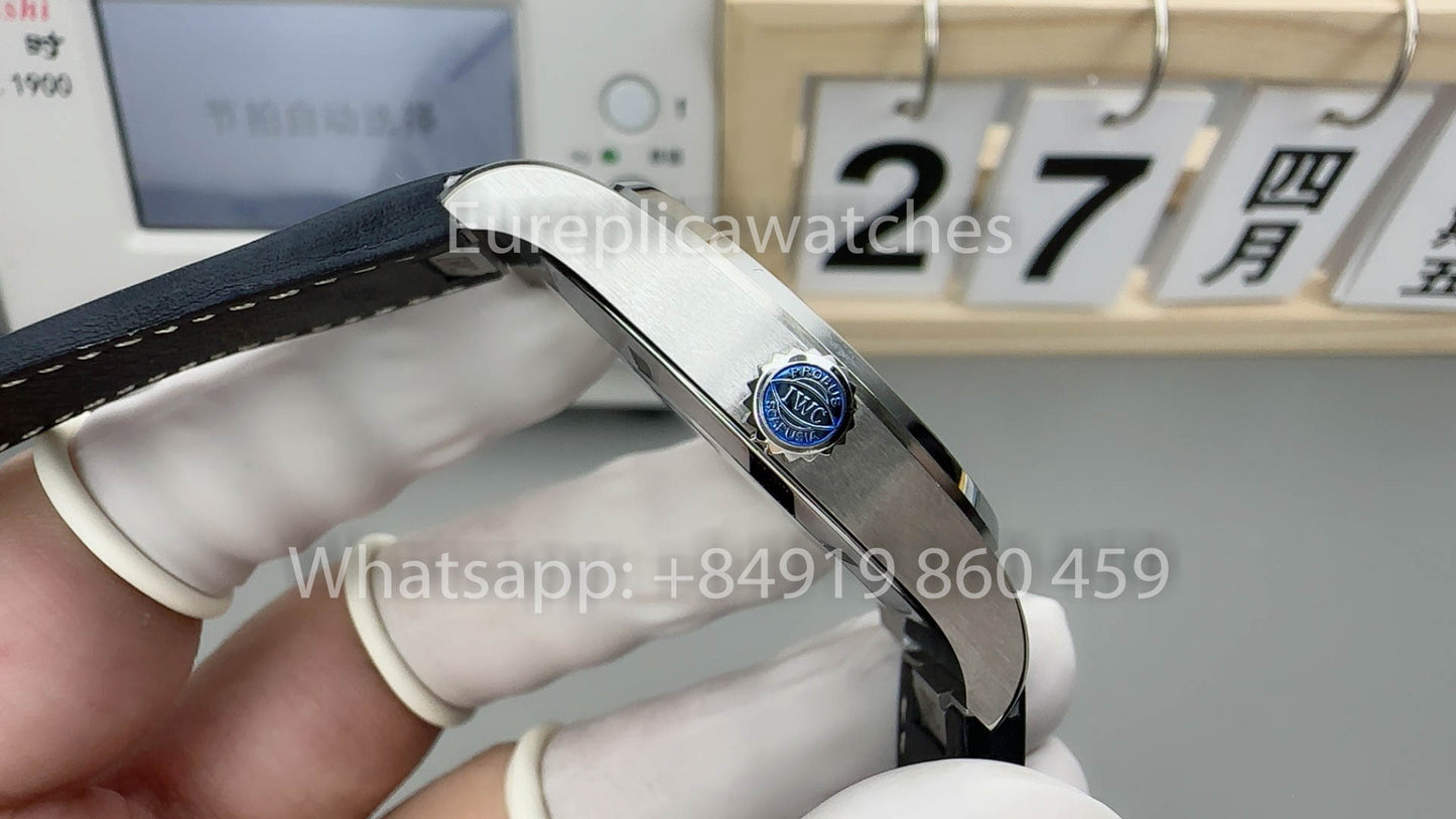 IWC Pilot IW328203 1:1 Beste Version V7 Fabrikblaues Zifferblatt