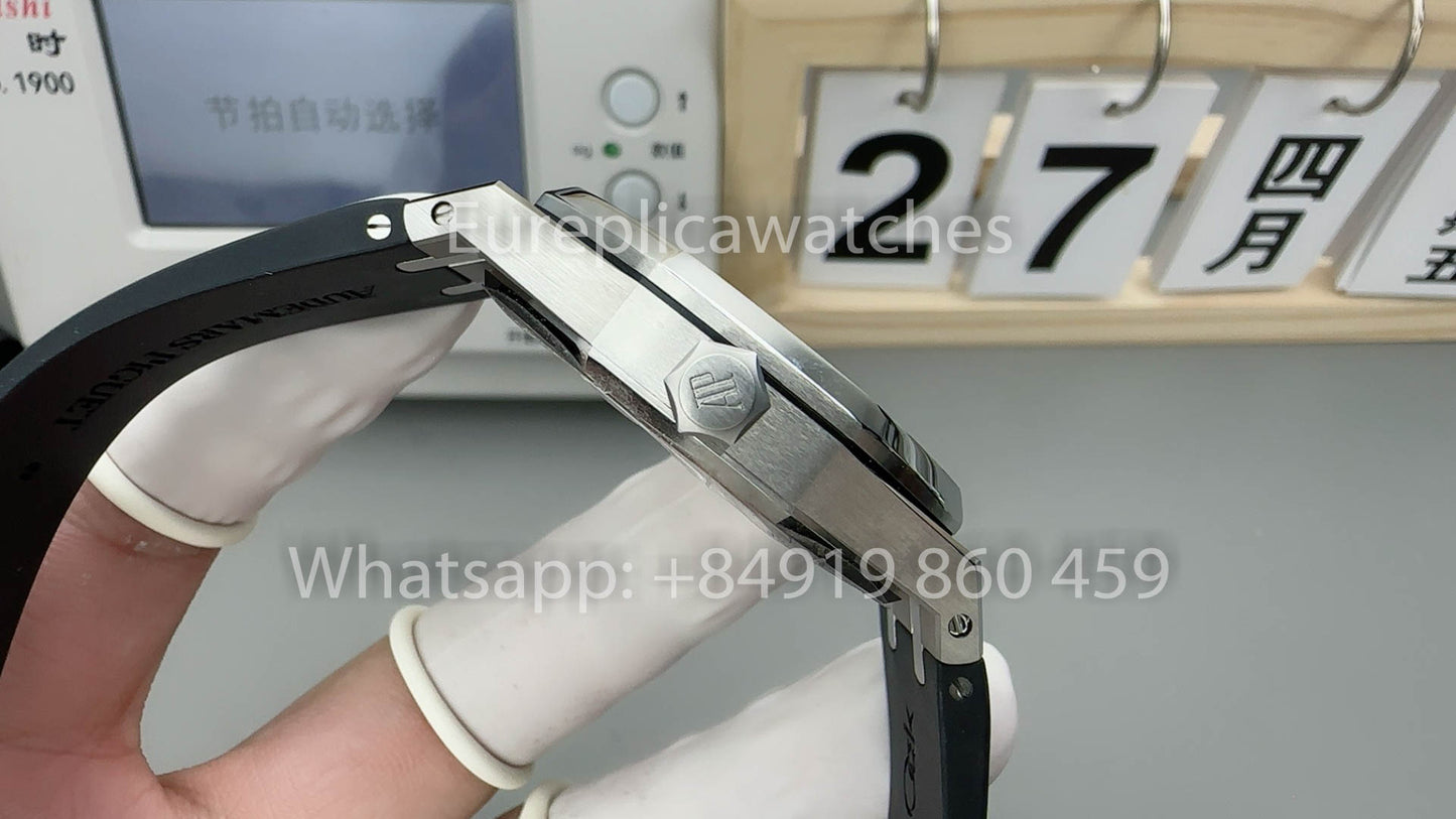 Audemars Piguet Royal Oak 15510OR.OO.D315CR.02  APS Factory 1:1 Best Version Blue Dial Rubber Strap