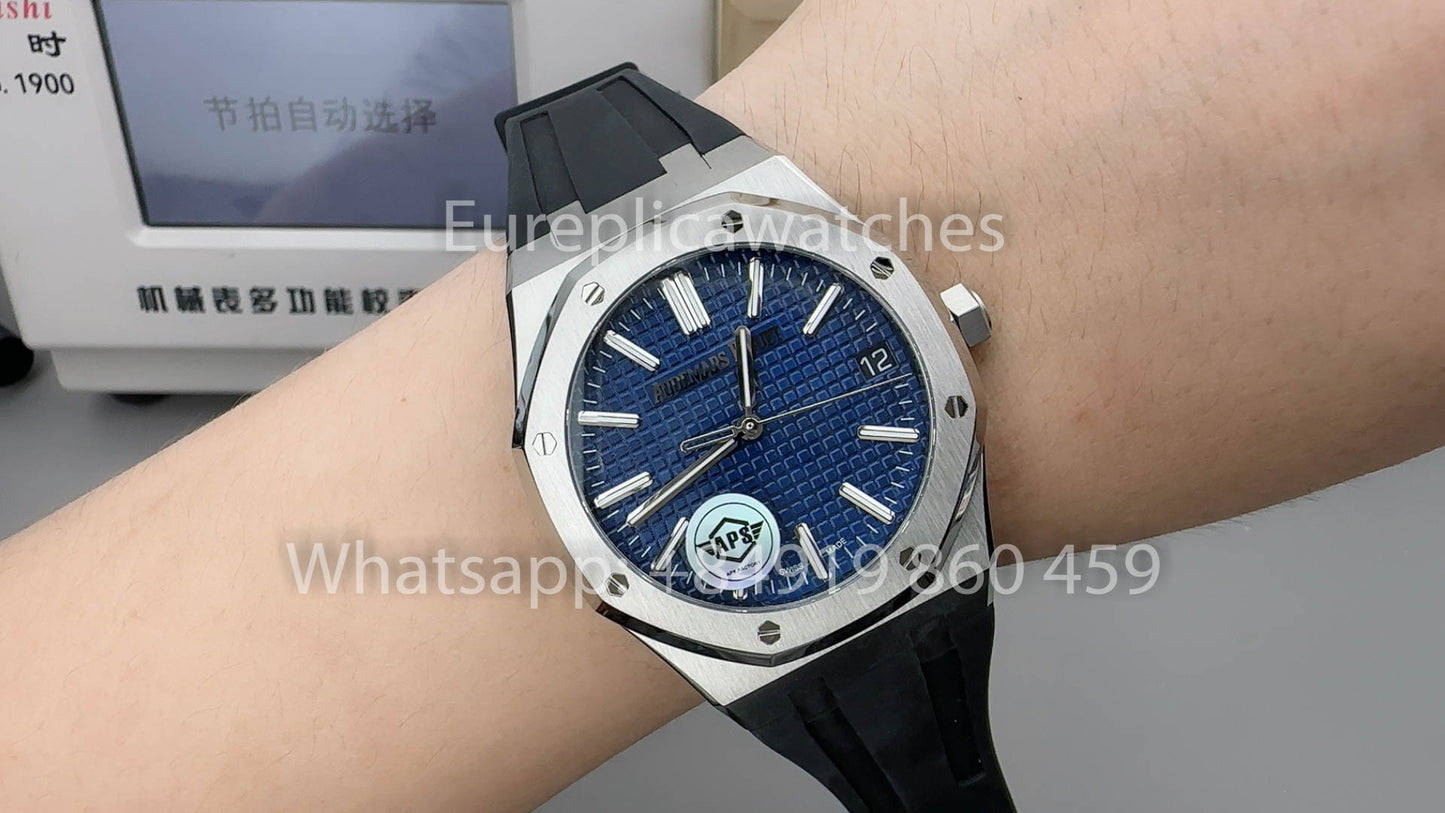 Audemars Piguet Royal Oak 15510OR.OO.D315CR.02  APS Factory 1:1 Best Version Blue Dial Rubber Strap