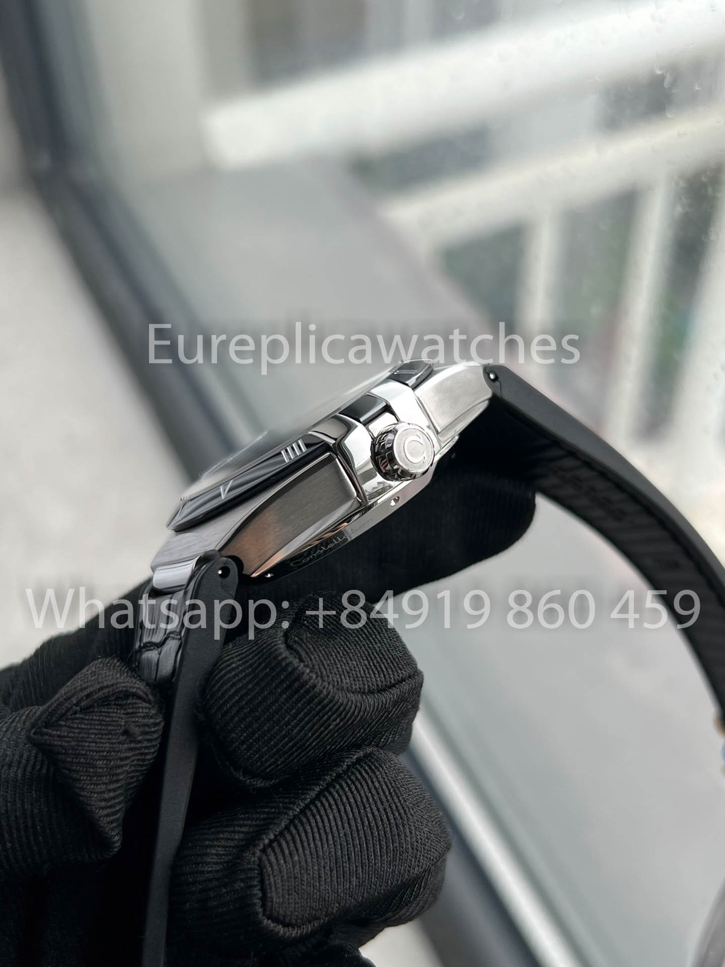 Omega Constellation Chronometer 131.30.41.21.99.001 Meteoritenzifferblatt 1:1 Beste Version N1 Fabriklederarmband