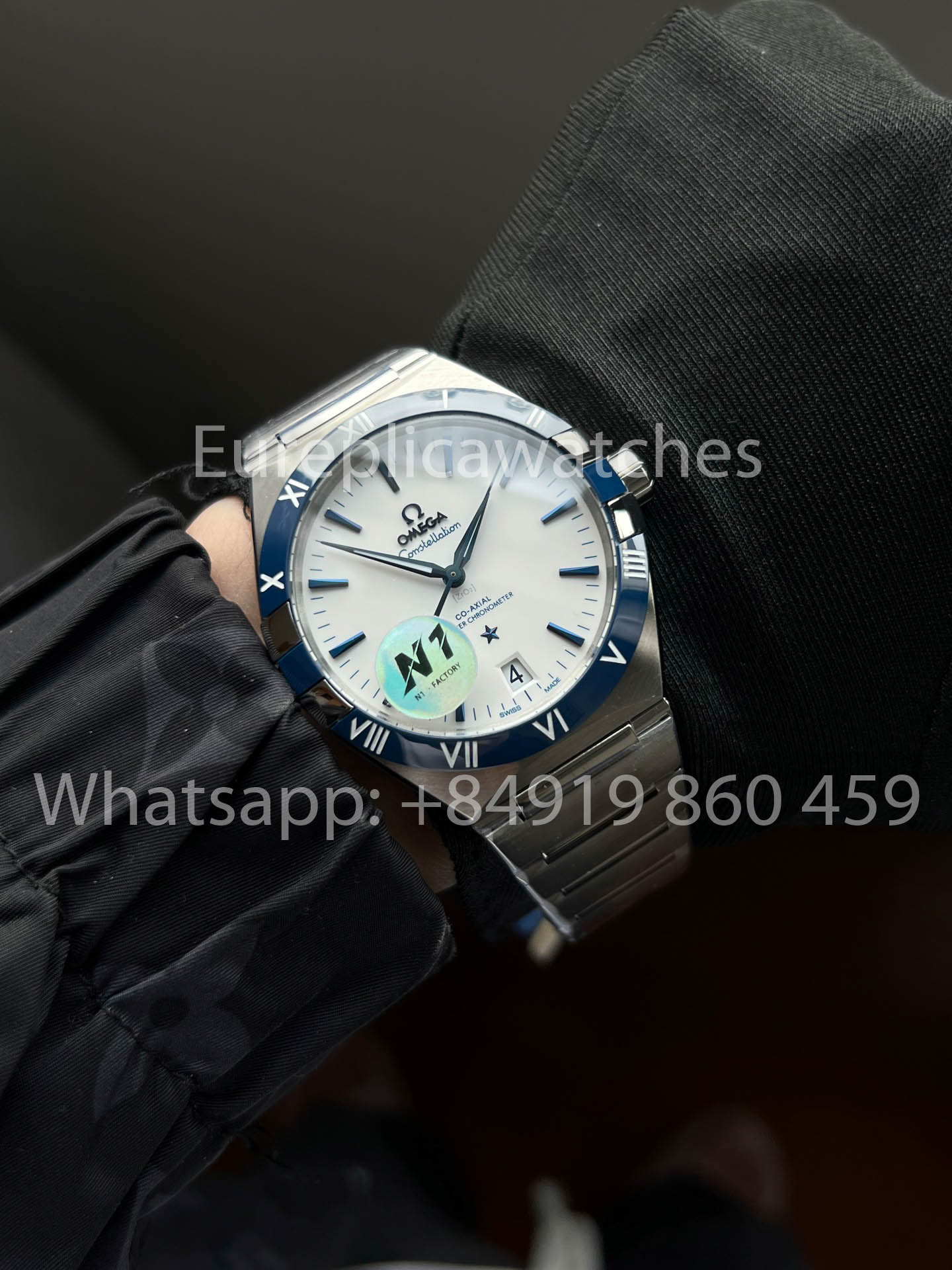 Omega Constellation Chronometer 131.30.41.21.99.001 Weißes Zifferblatt 1:1 Beste Version N1 Fabrik