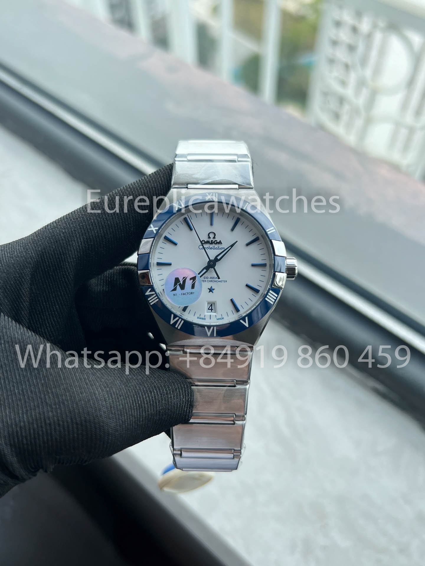 Omega Constellation Chronometer 131.30.41.21.99.001 Weißes Zifferblatt 1:1 Beste Version N1 Fabrik