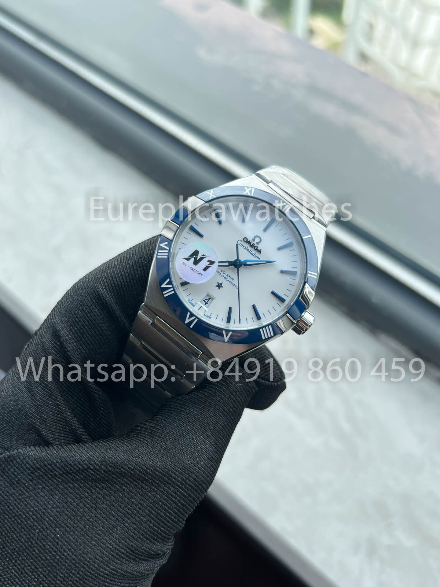 Omega Constellation Chronometer 131.30.41.21.99.001 Weißes Zifferblatt 1:1 Beste Version N1 Fabrik