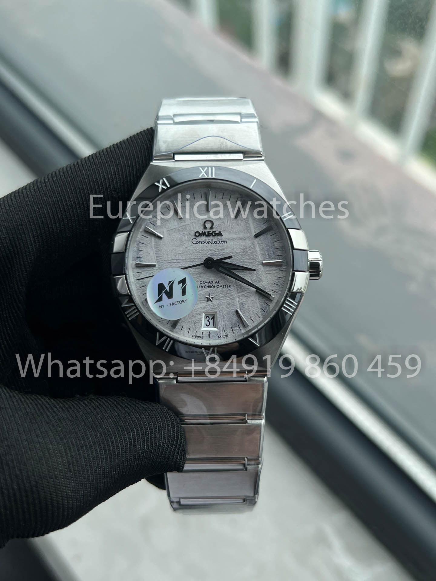Omega Constellation Chronometer 131.30.41.21.99.001 Meterite Zifferblatt 1:1 Beste Version N1 Fabrik