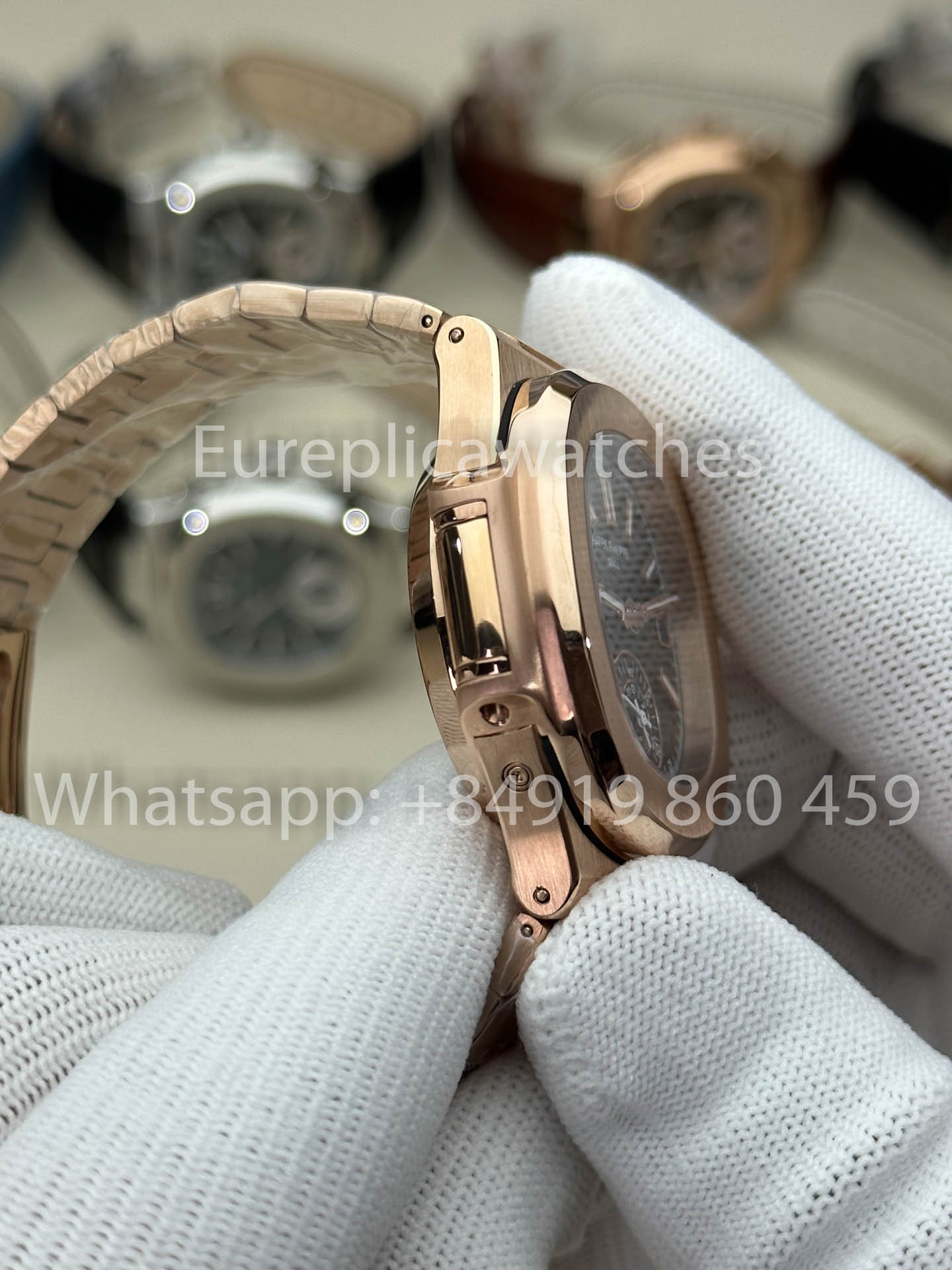 Patek Philippe Nautilus 5980-1A-001 1:1 Best Version 3K Factory V3 Upgraded Edition Black Dial