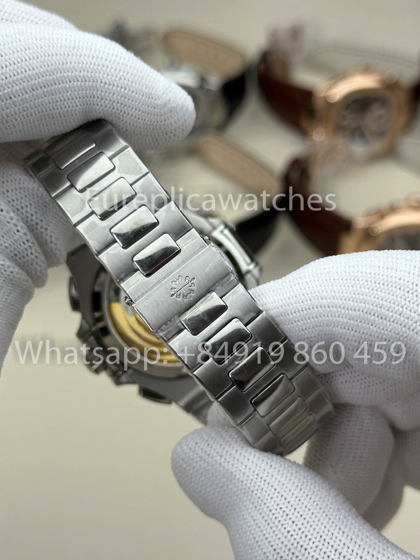 Patek Philippe Nautilus 5980/1G-001 1:1 Best Version 3K Factory V3 Upgraded Edition Blue Dial