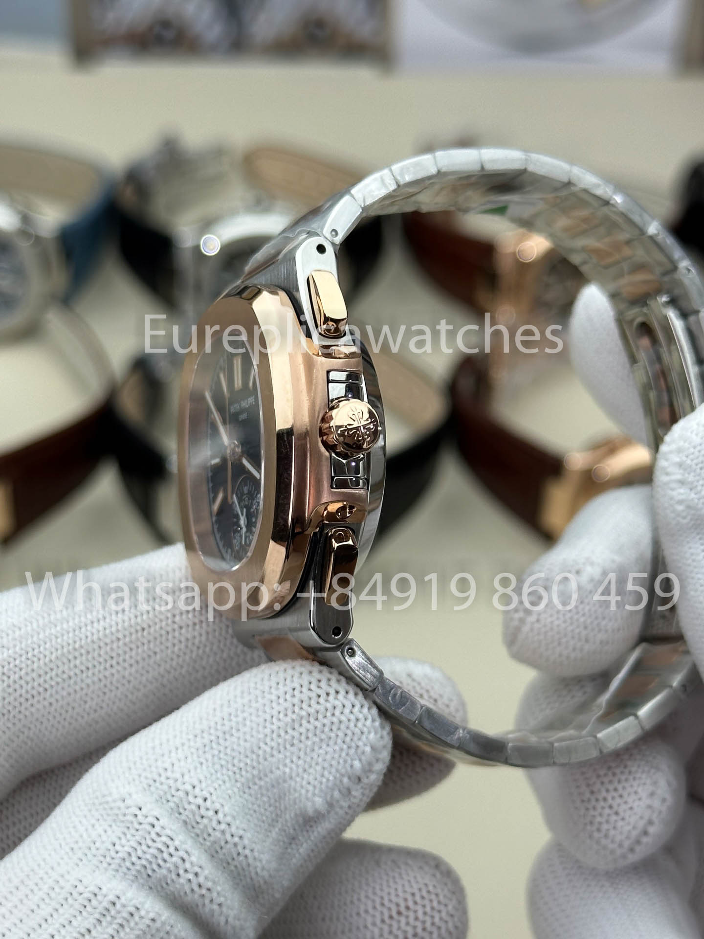 Patek Philippe Nautilus 5980/1AR-001 1:1 Best Version 3K Factory V3 Upgraded Edition Blue Dial