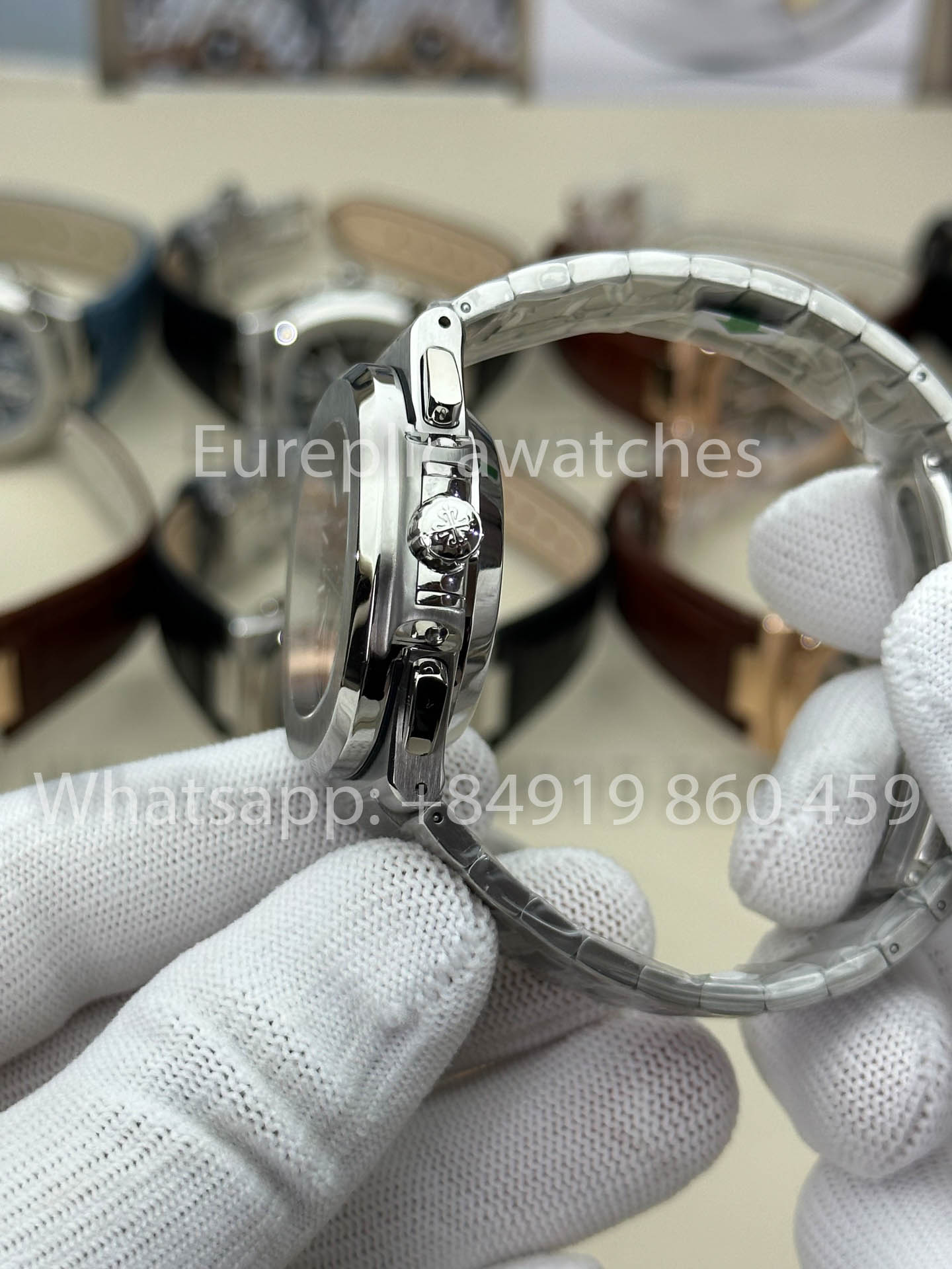 Patek Philippe Nautilus 5980/1A-001 1:1 Best Version 3K Factory V3 Upgraded Edition Blue Dial