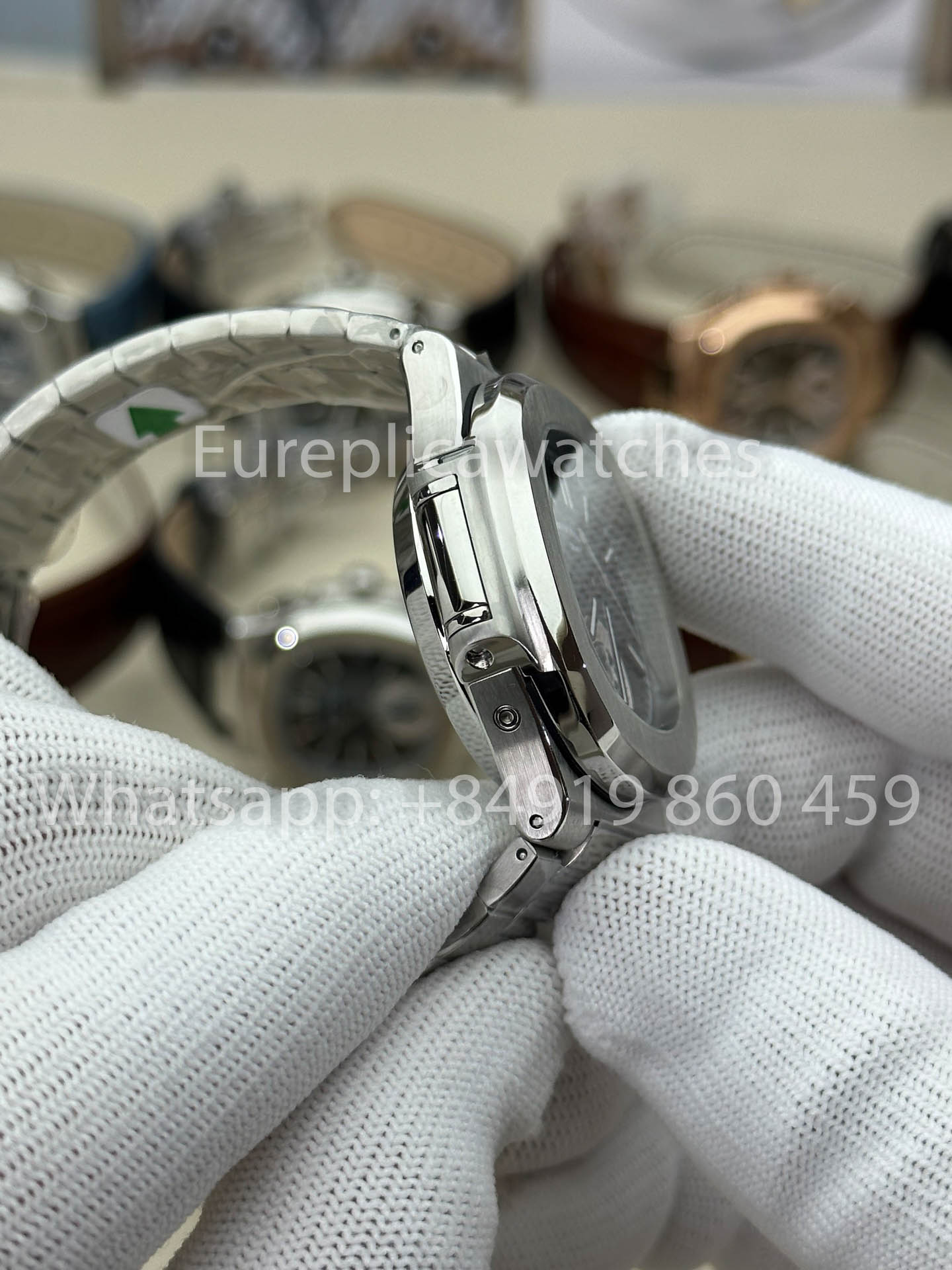 Patek Philippe Nautilus 5980/1A-001 1:1 Best Version 3K Factory V3 Upgraded Edition Blue Dial