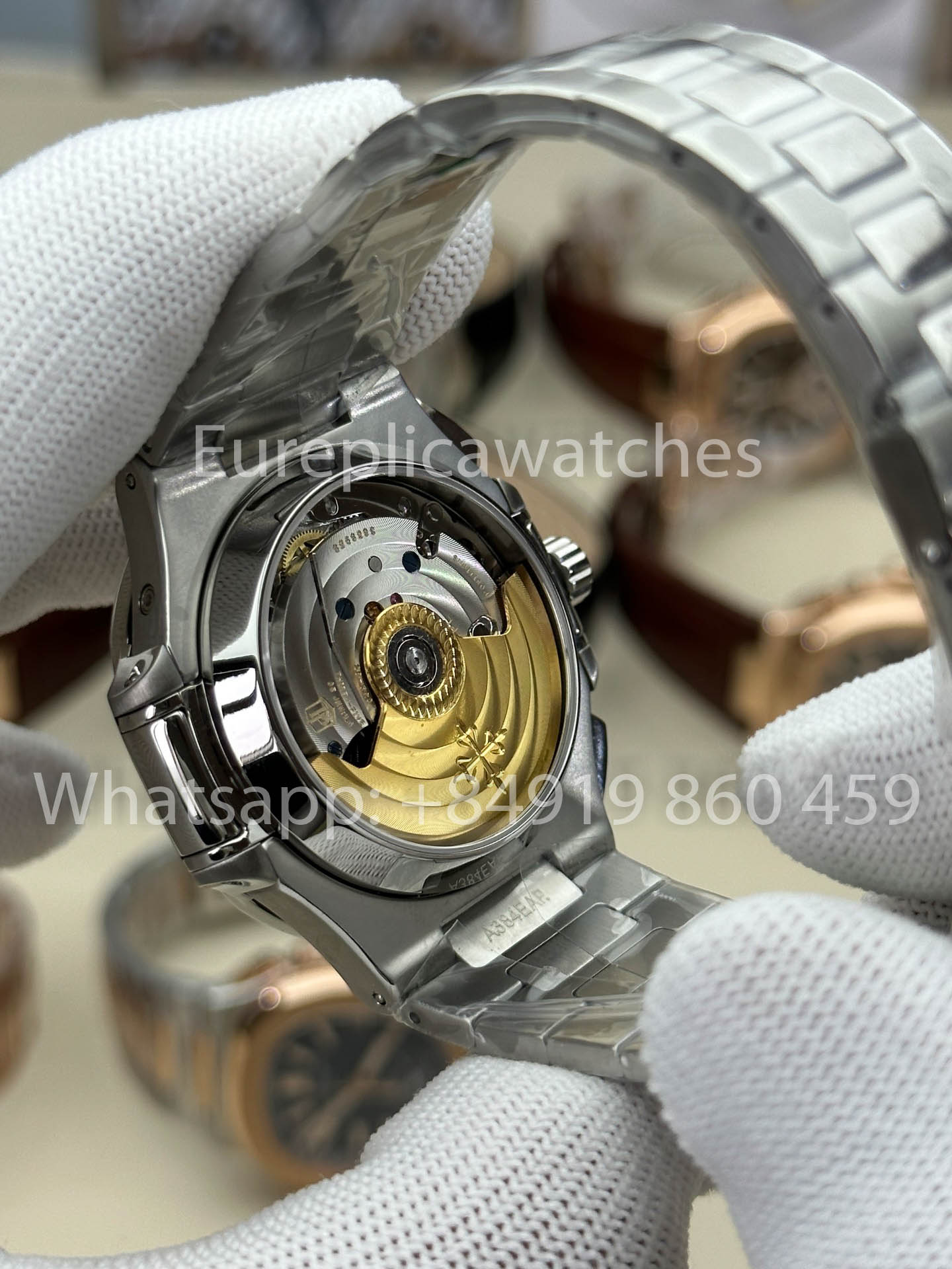 Patek Philippe Nautilus 5980/1A-001 1:1 Best Version 3K Factory V3 Upgraded Edition Blue Dial